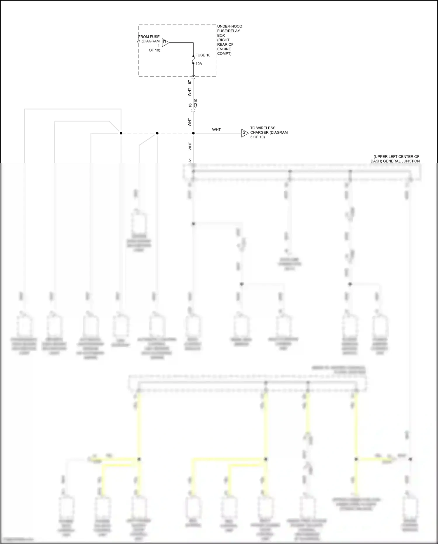Wiring diagram multi-purpose camera unit for Honda Odyssey V facelift 2 (2020-2024) (4 of 5)