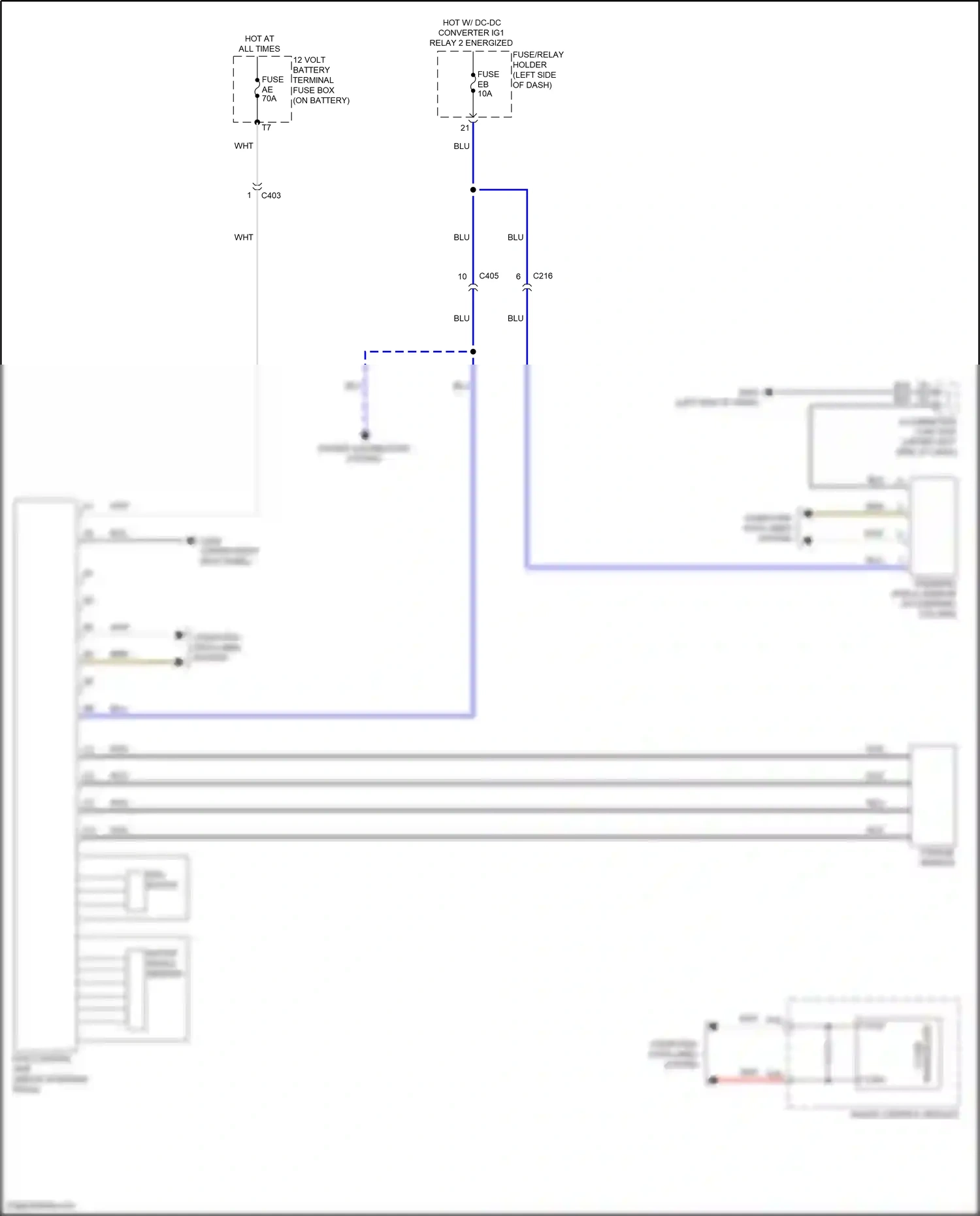 Wiring diagram torque sensor for Honda Odyssey V facelift 2 (2020-2024) (1 of 1)
