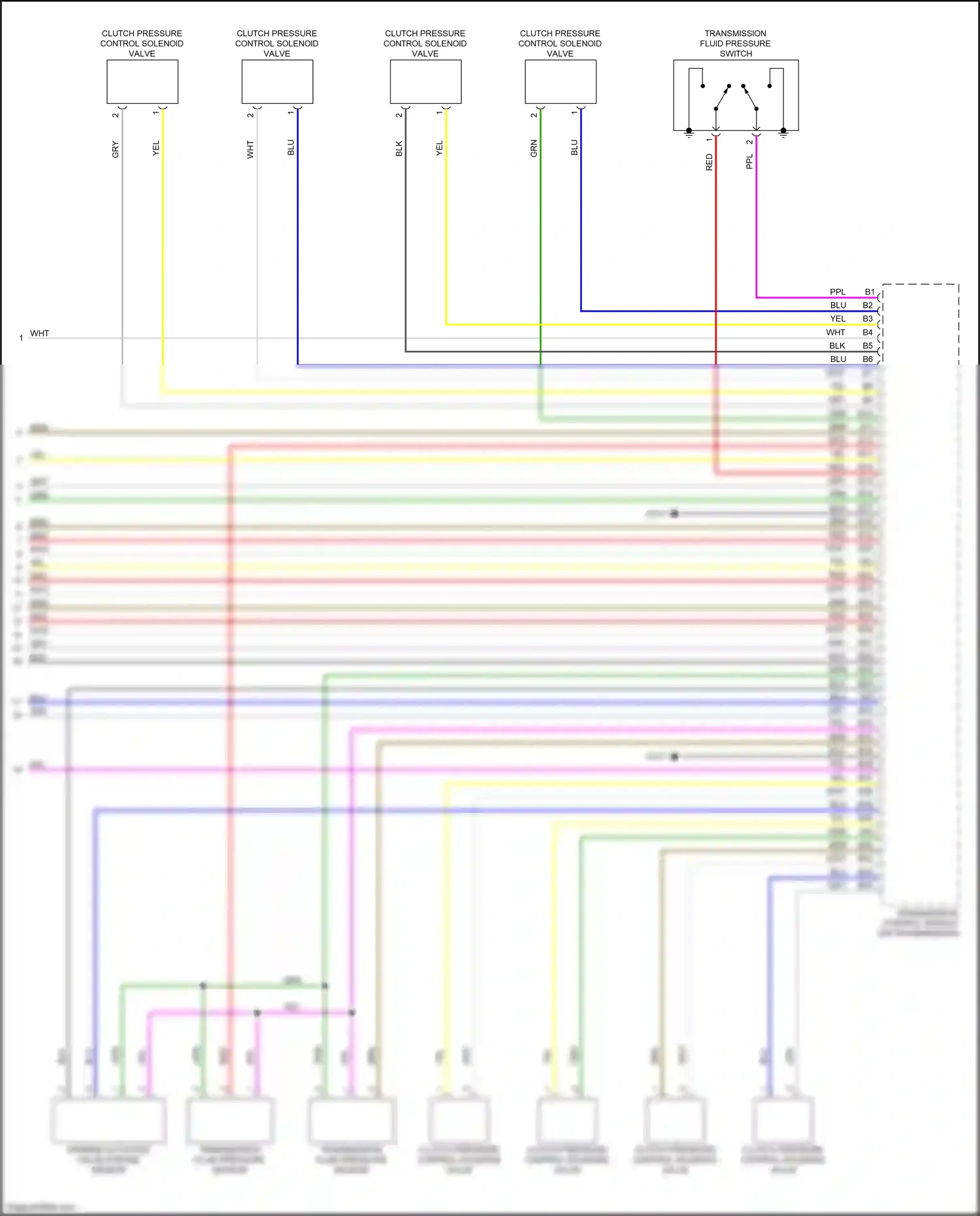 Wiring diagram blu for Honda Odyssey V facelift (2017-2020) (100 of 129)