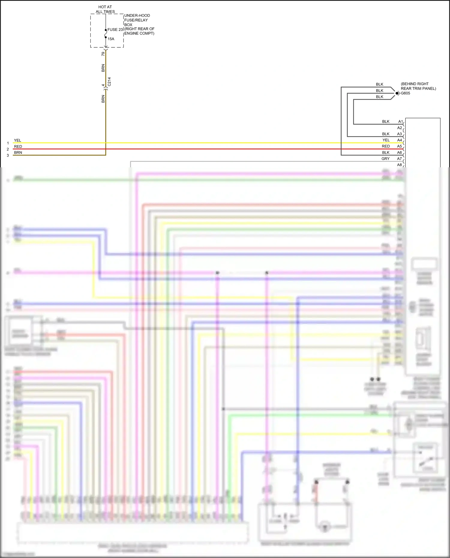 Wiring diagram computer data lines system for Honda Odyssey V facelift (2017-2020) (55 of 86)