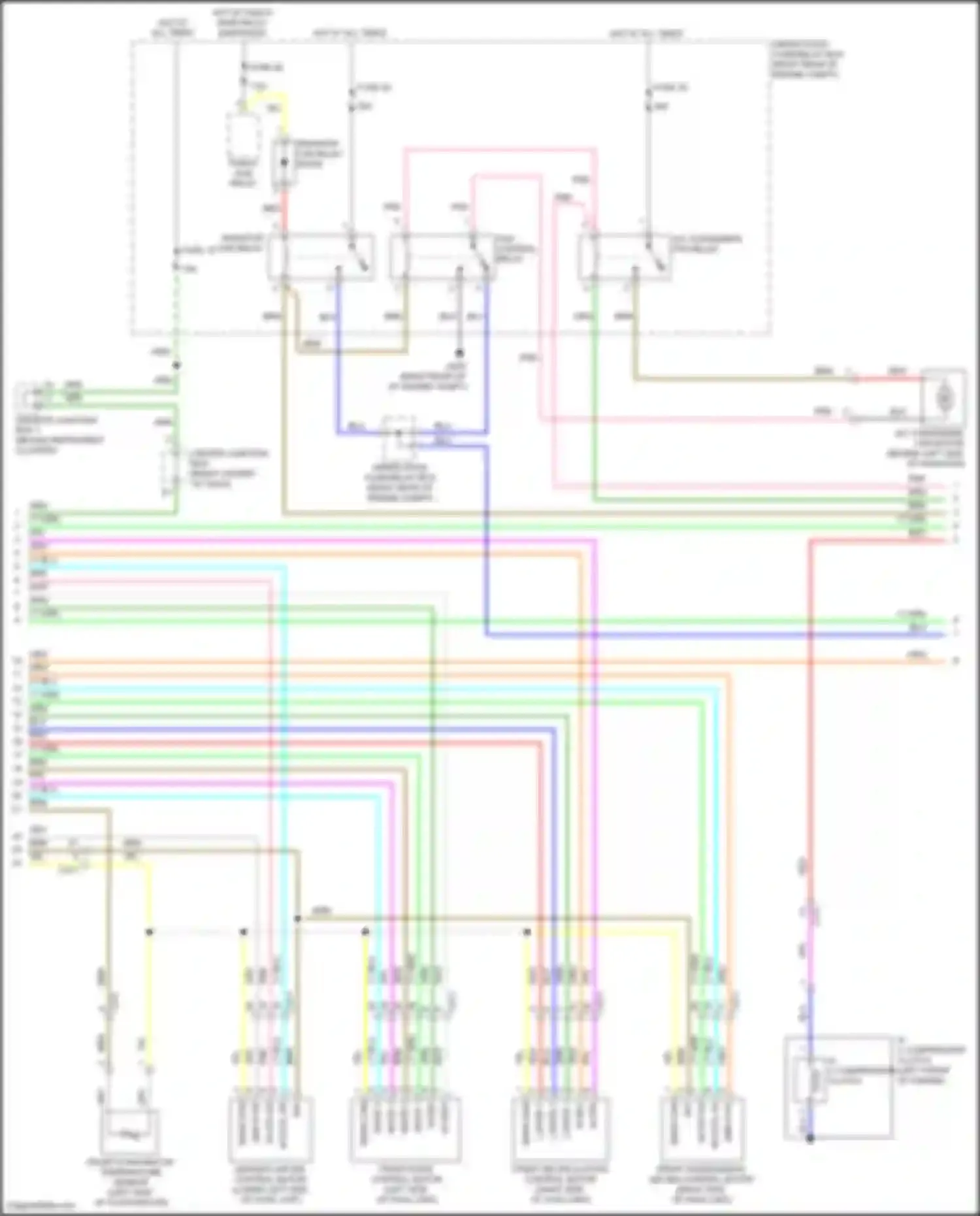 Odyssey Honda V (2013-2017): Automatic a/c circuit, w/ memory (2 of 3)