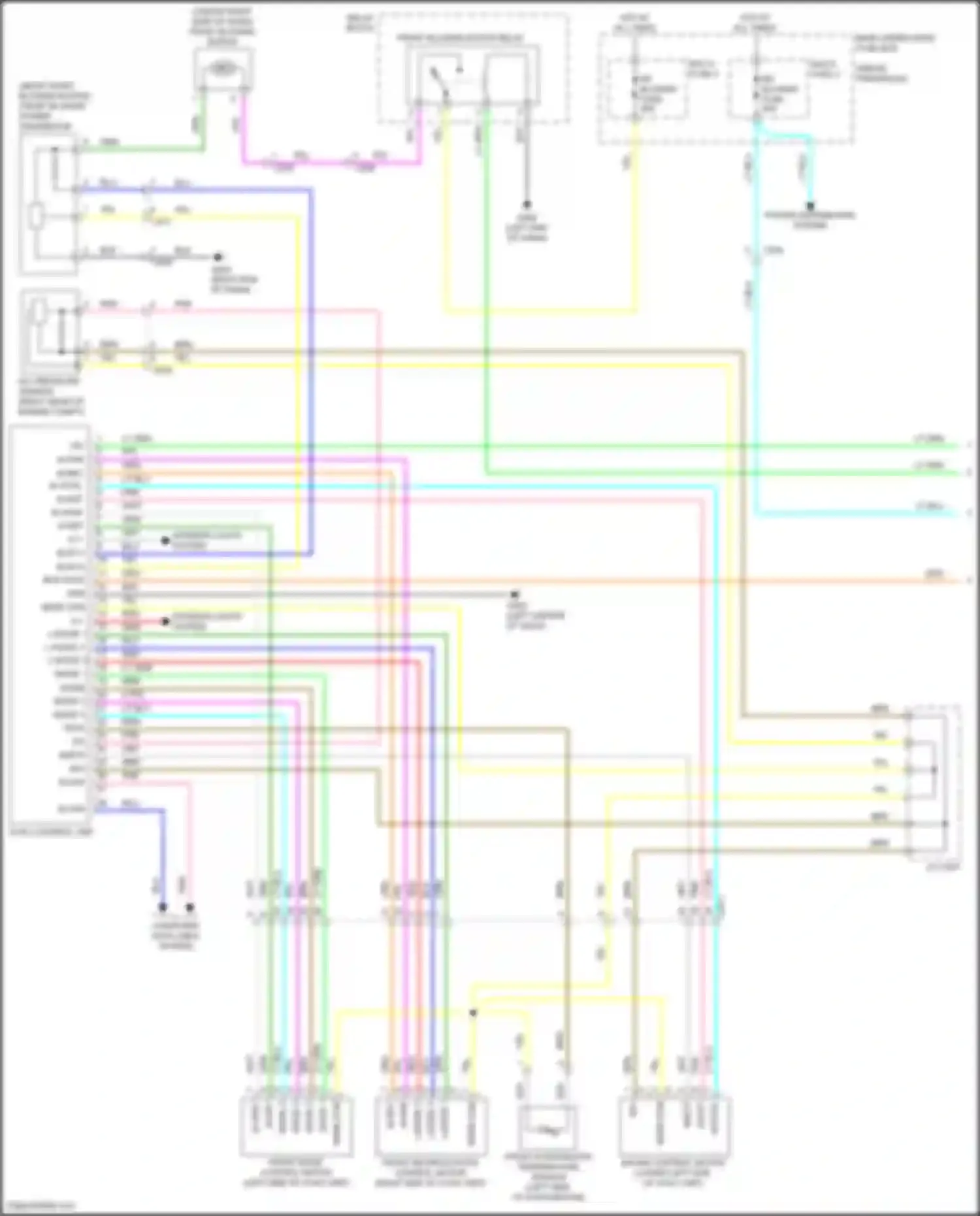 Odyssey Honda V (2013-2017): Manual a/c circuit (1 of 3)