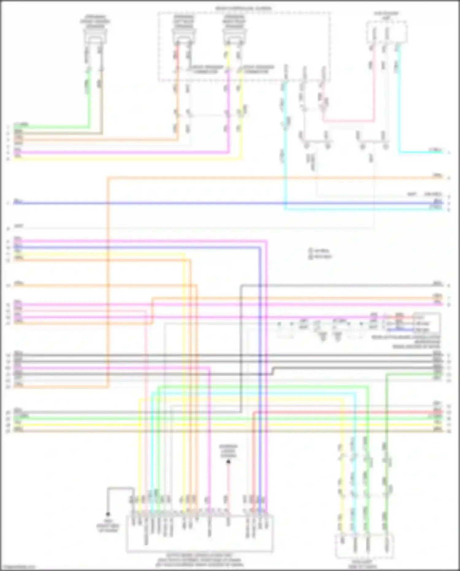 Wiring diagram anc f- for Honda Odyssey V (2013-2017) (2 of 8)