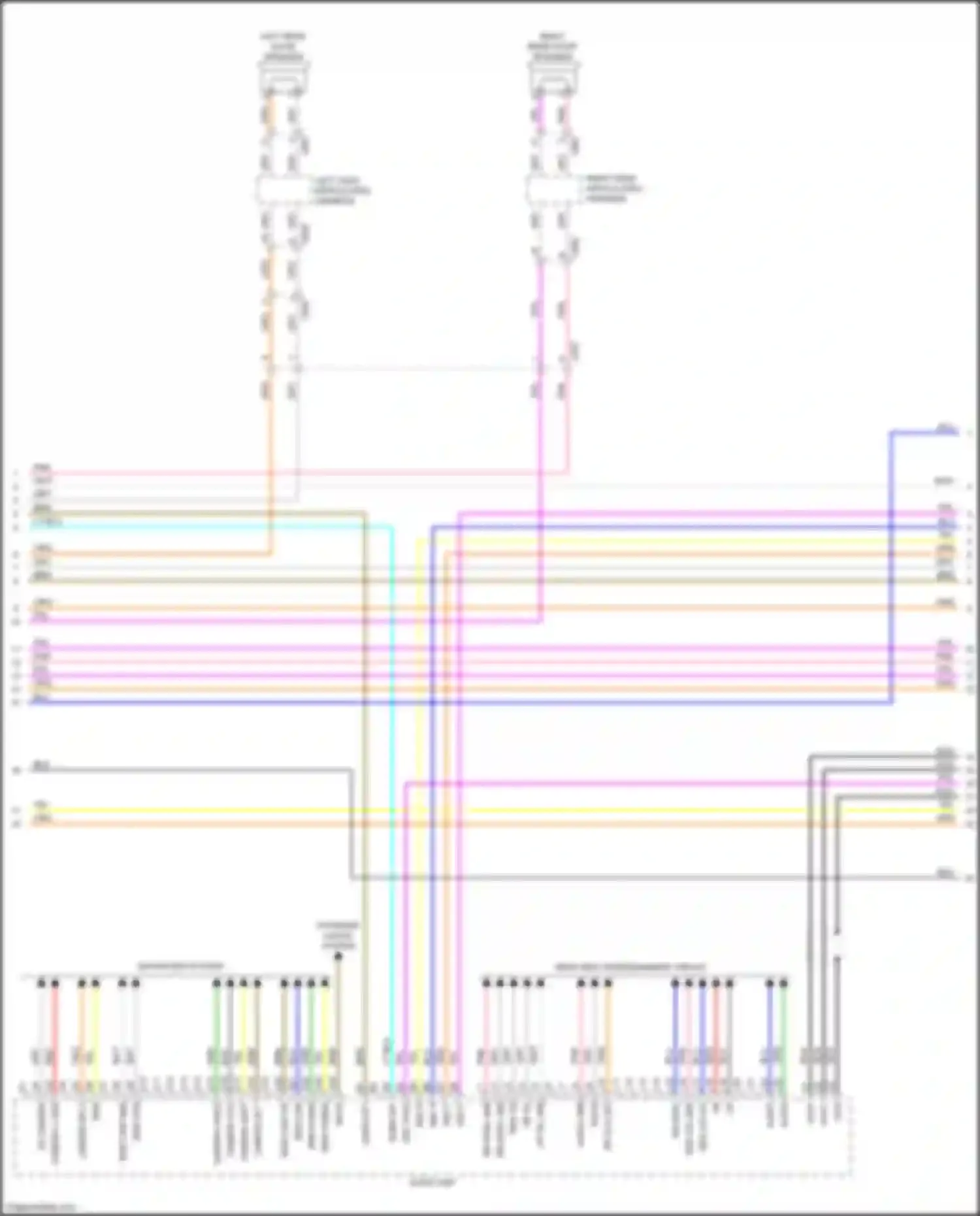 Wiring diagram anc r- for Honda Odyssey V (2013-2017) (5 of 6)