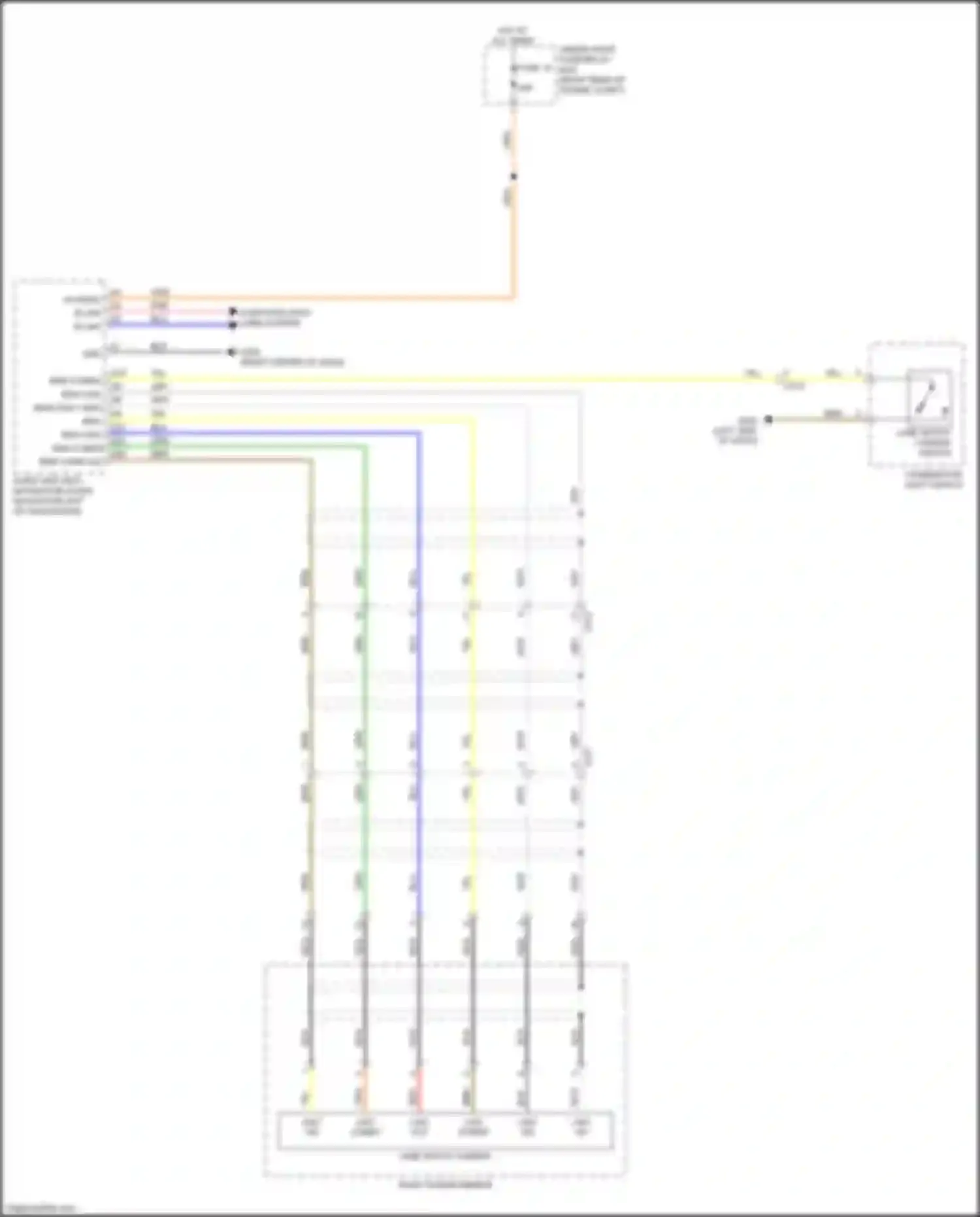 Wiring diagram b-can h for Honda Odyssey V (2013-2017) (15 of 27)