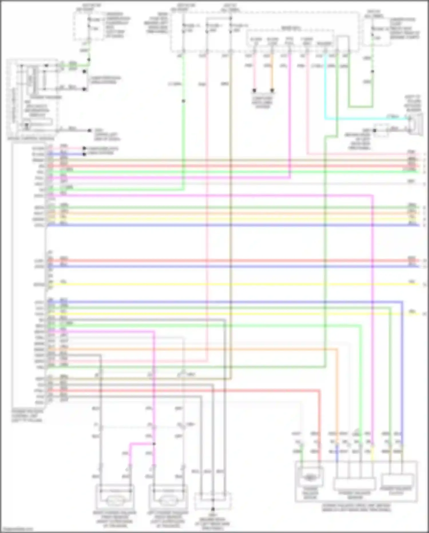 Wiring diagram b-can h for Honda Odyssey V (2013-2017) (6 of 27)