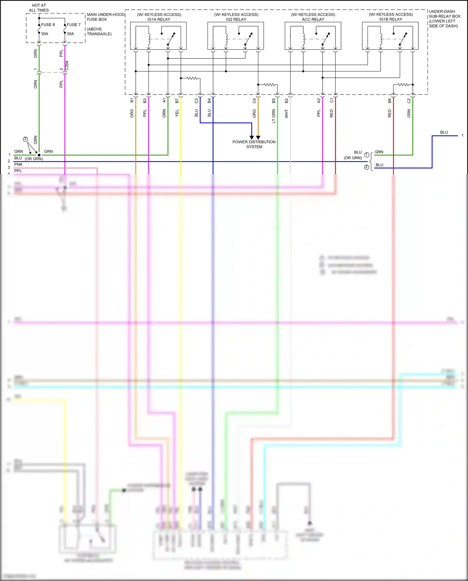Wiring diagram brn for Honda Odyssey V (2013-2017) (39 of 140)