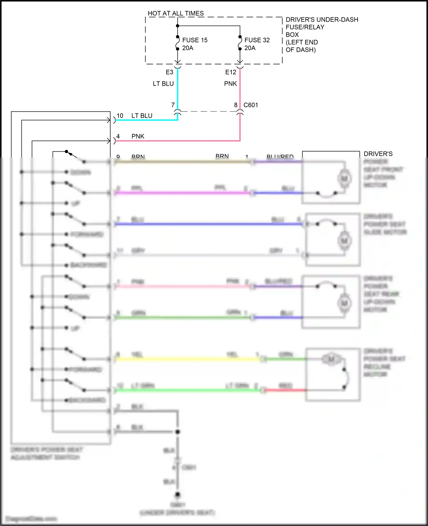 Wiring diagram brn for Honda Odyssey V (2013-2017) (44 of 140)
