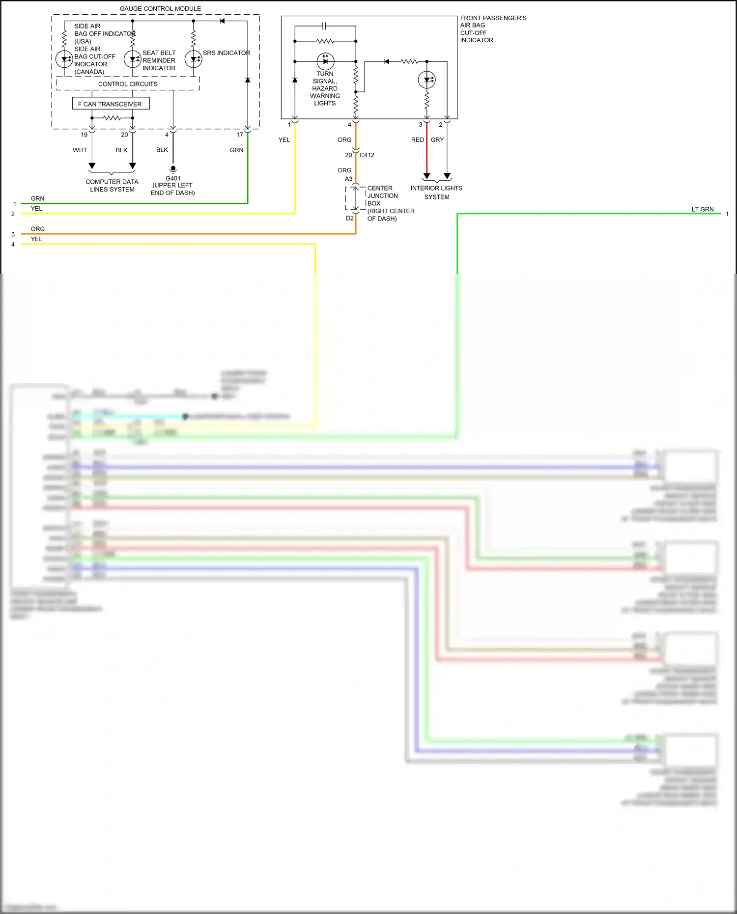 Wiring diagram brn for Honda Odyssey V (2013-2017) (109 of 140)