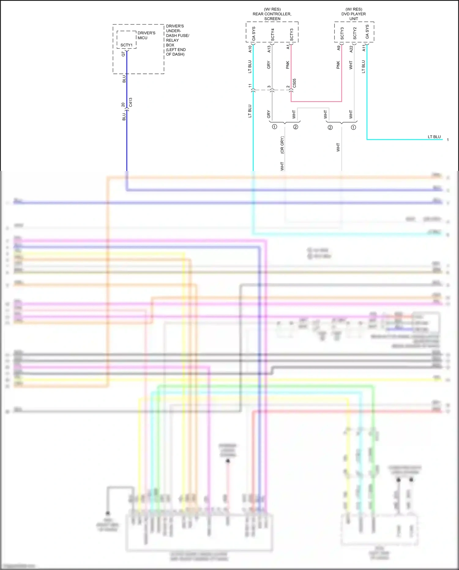 Wiring diagram brn for Honda Odyssey V (2013-2017) (18 of 140)