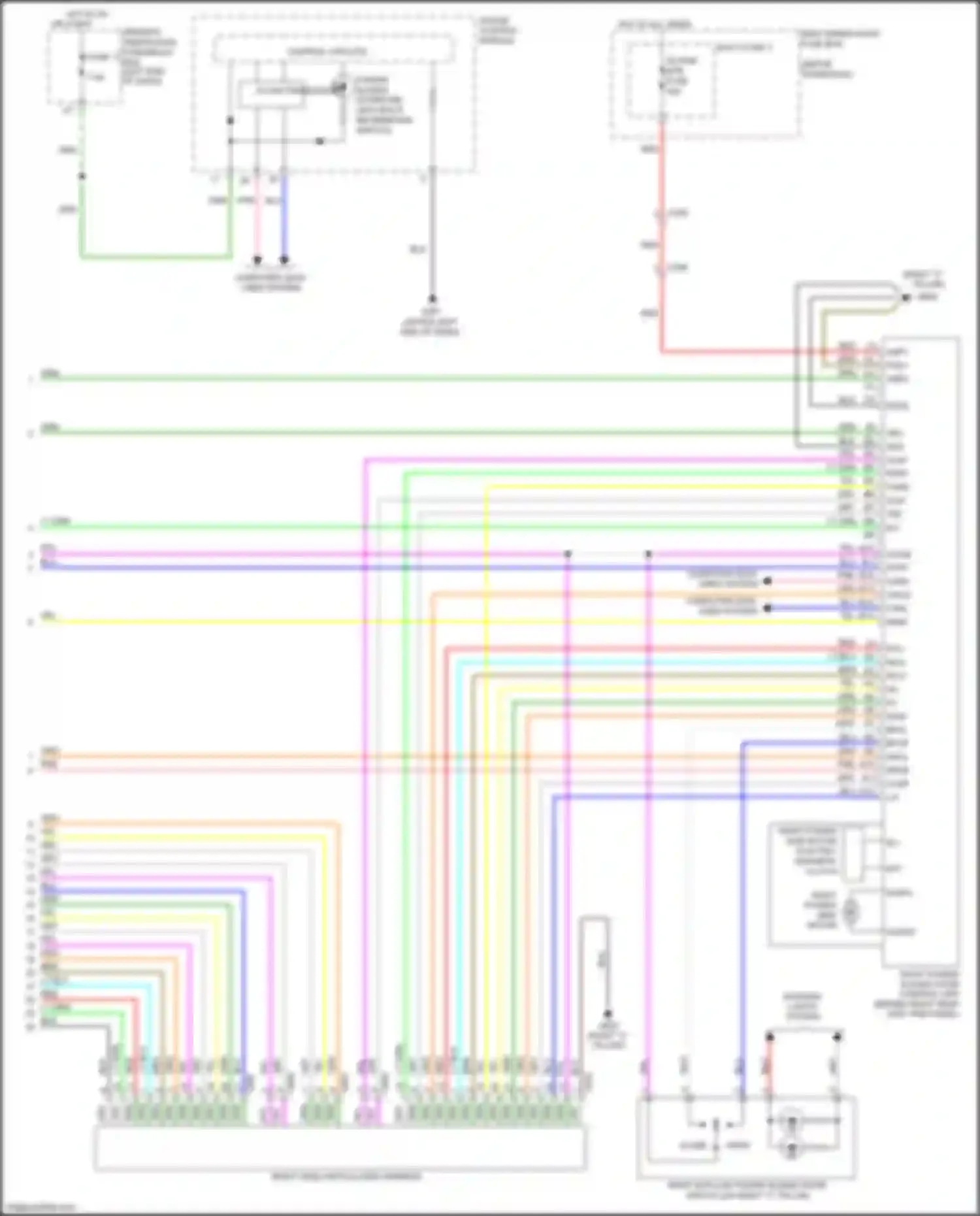 Wiring diagram computer data lines system for Honda Odyssey V (2013-2017) (38 of 96)
