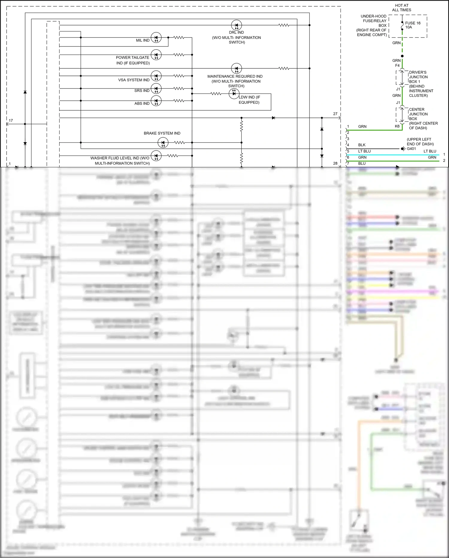 Wiring diagram eco ind for Honda Odyssey V (2013-2017) (1 of 1)