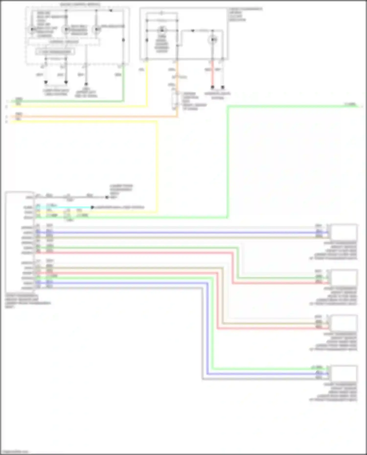 Wiring diagram gauge control module for Honda Odyssey V (2013-2017) (30 of 32)