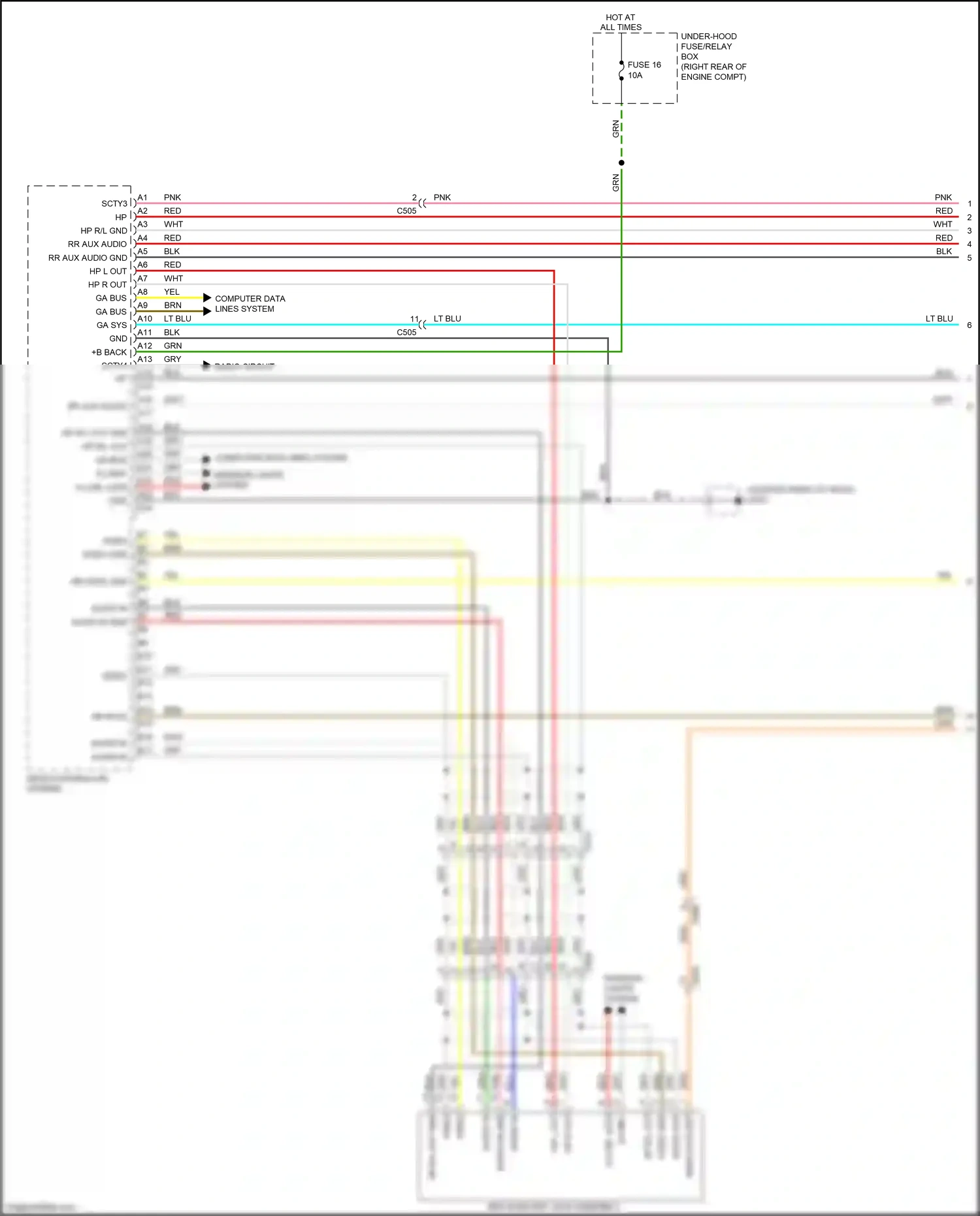 Wiring diagram gry for Honda Odyssey V (2013-2017) (18 of 133)