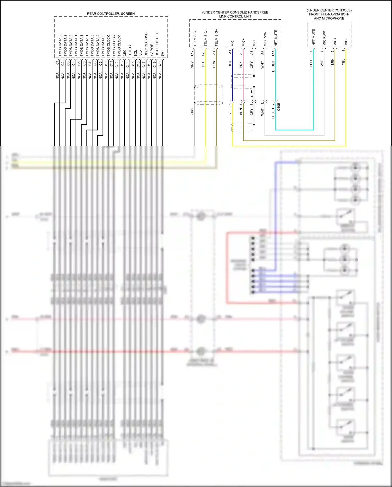 Wiring diagram gry for Honda Odyssey V (2013-2017) (27 of 133)