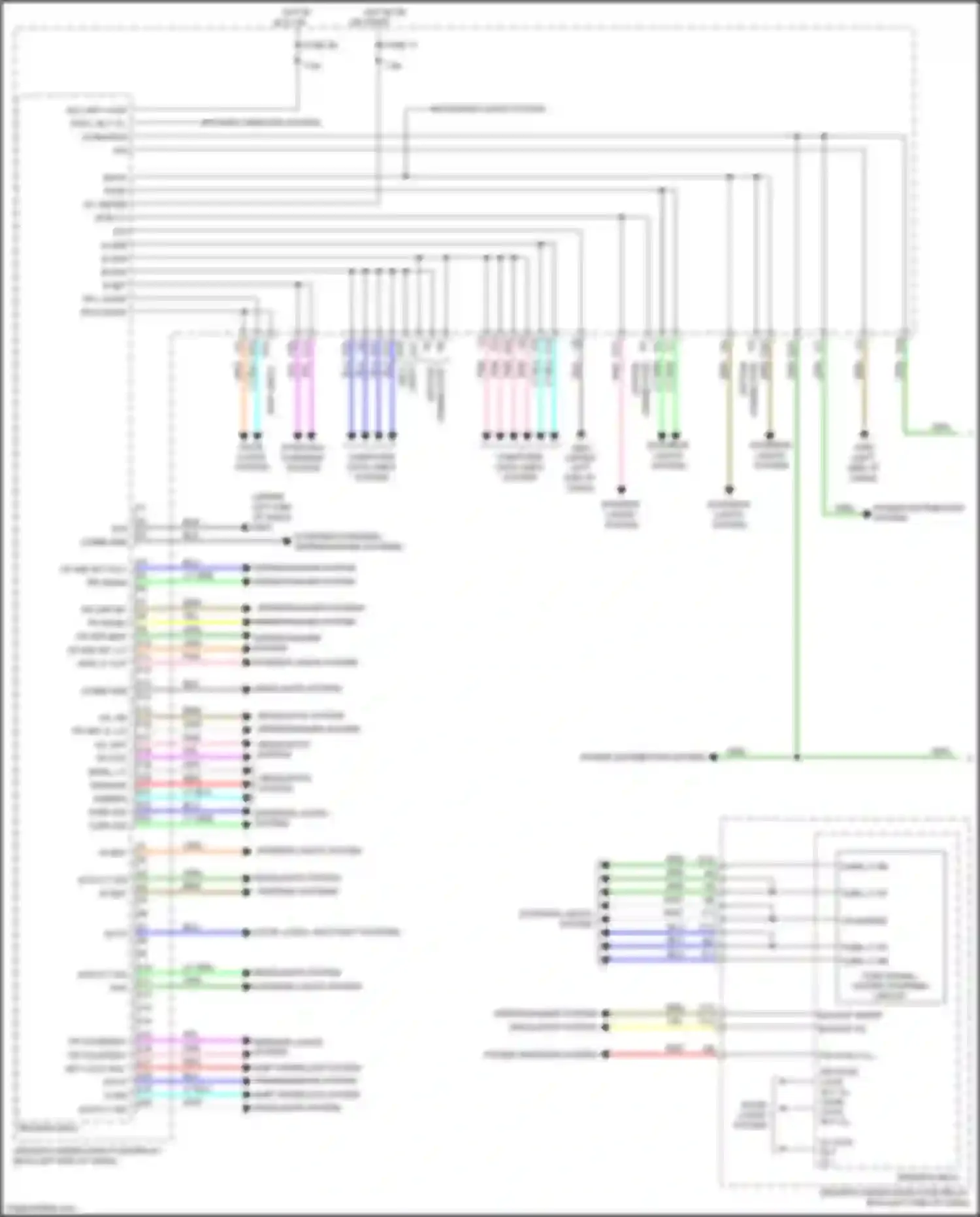 Wiring diagram intr lt- for Honda Odyssey V (2013-2017) (1 of 6)