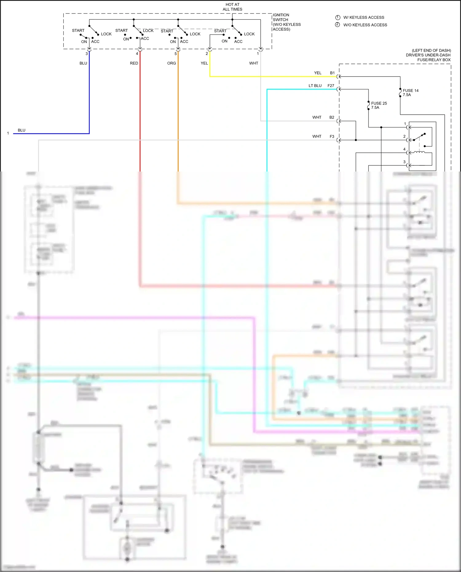 Wiring diagram lt blu for Honda Odyssey V (2013-2017) (39 of 133)