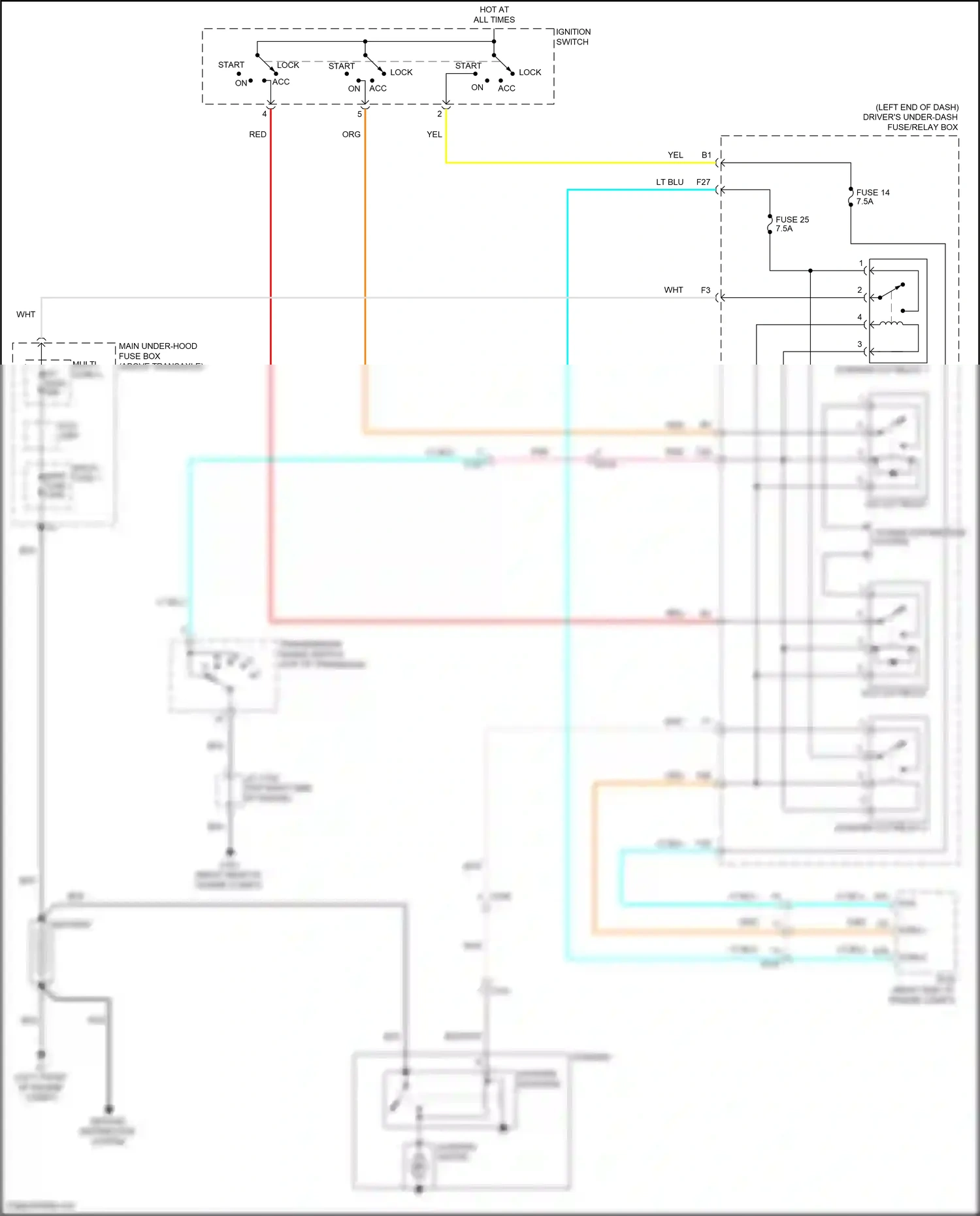 Wiring diagram nca for Honda Odyssey V (2013-2017) (30 of 36)