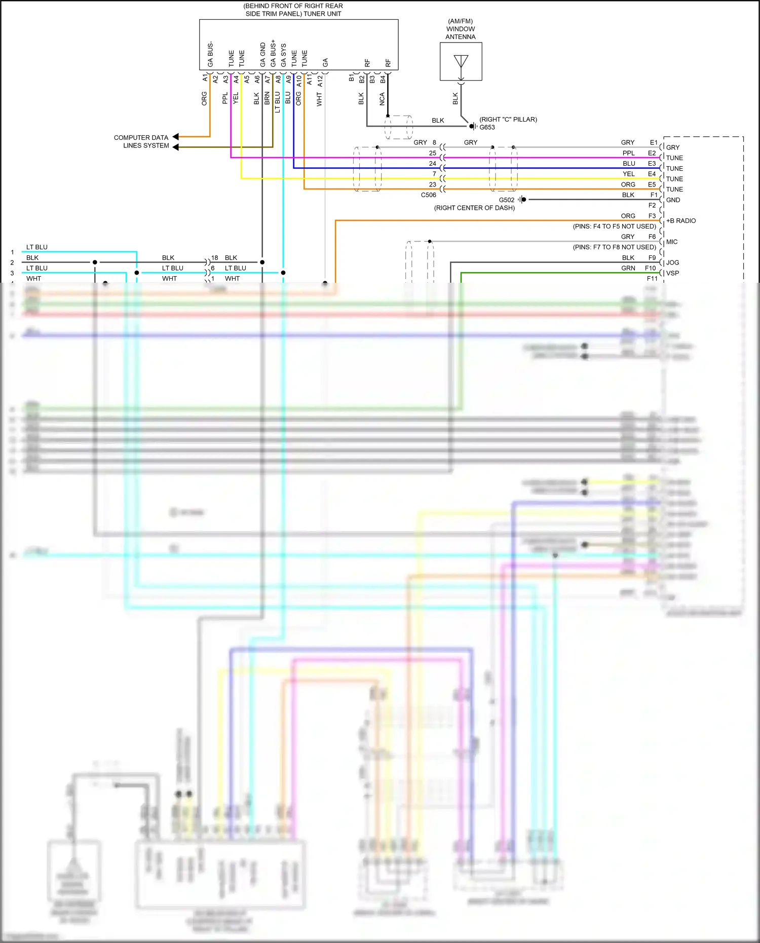 Wiring diagram nca for Honda Odyssey V (2013-2017) (14 of 36)
