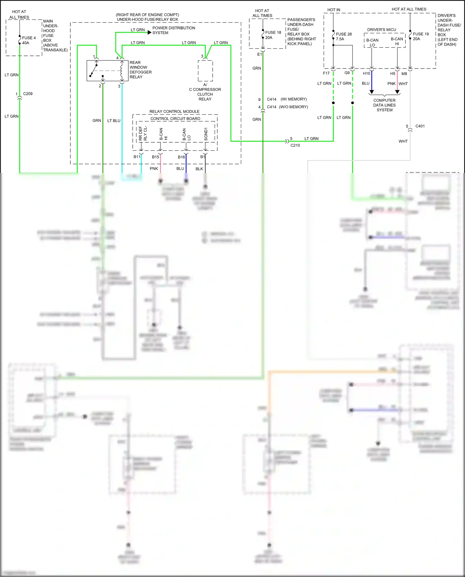 Honda Odyssey V (2013-2017) org/ wiring diagram  (45 of 127)