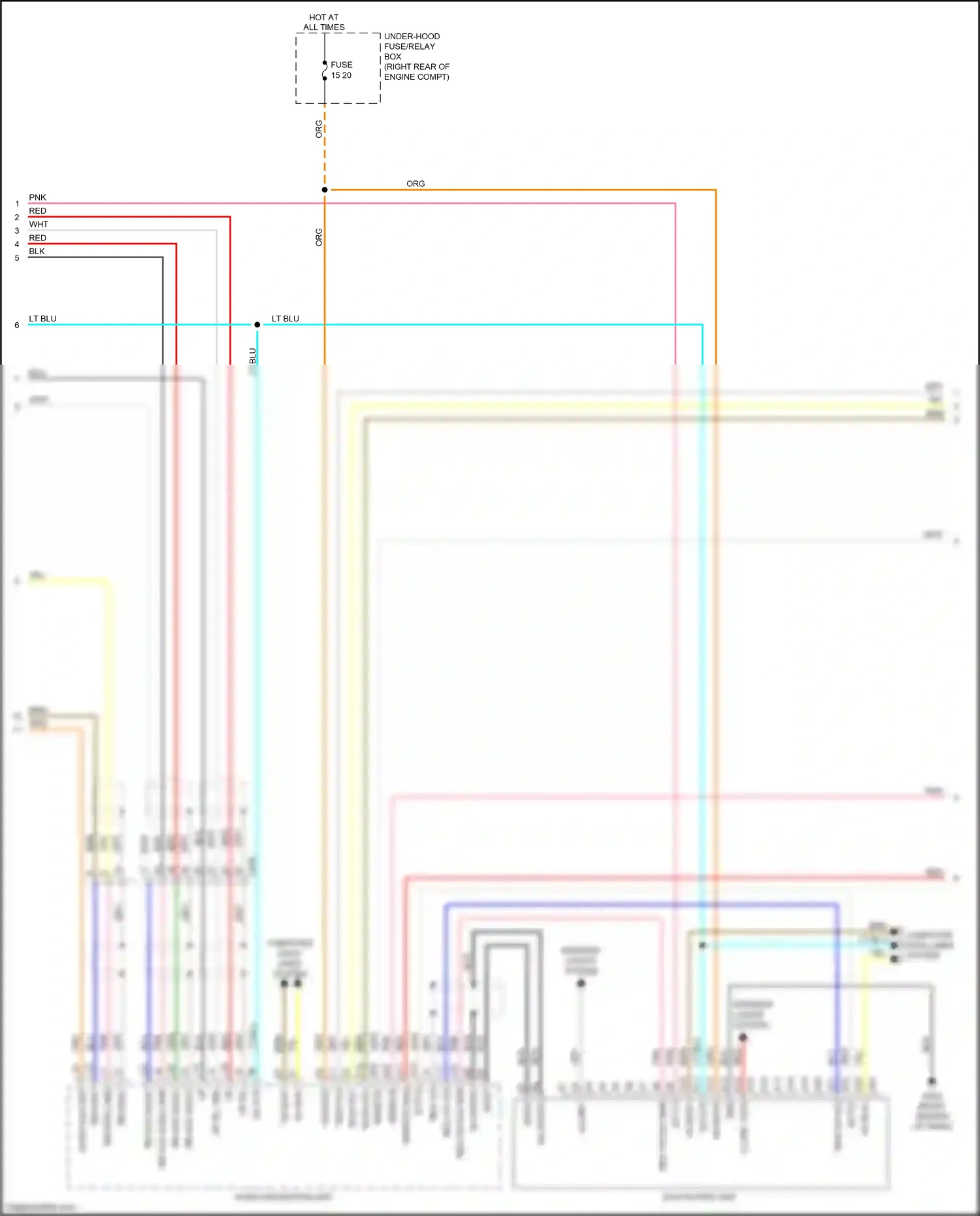 Wiring diagram pnk for Honda Odyssey V (2013-2017) (10 of 137)