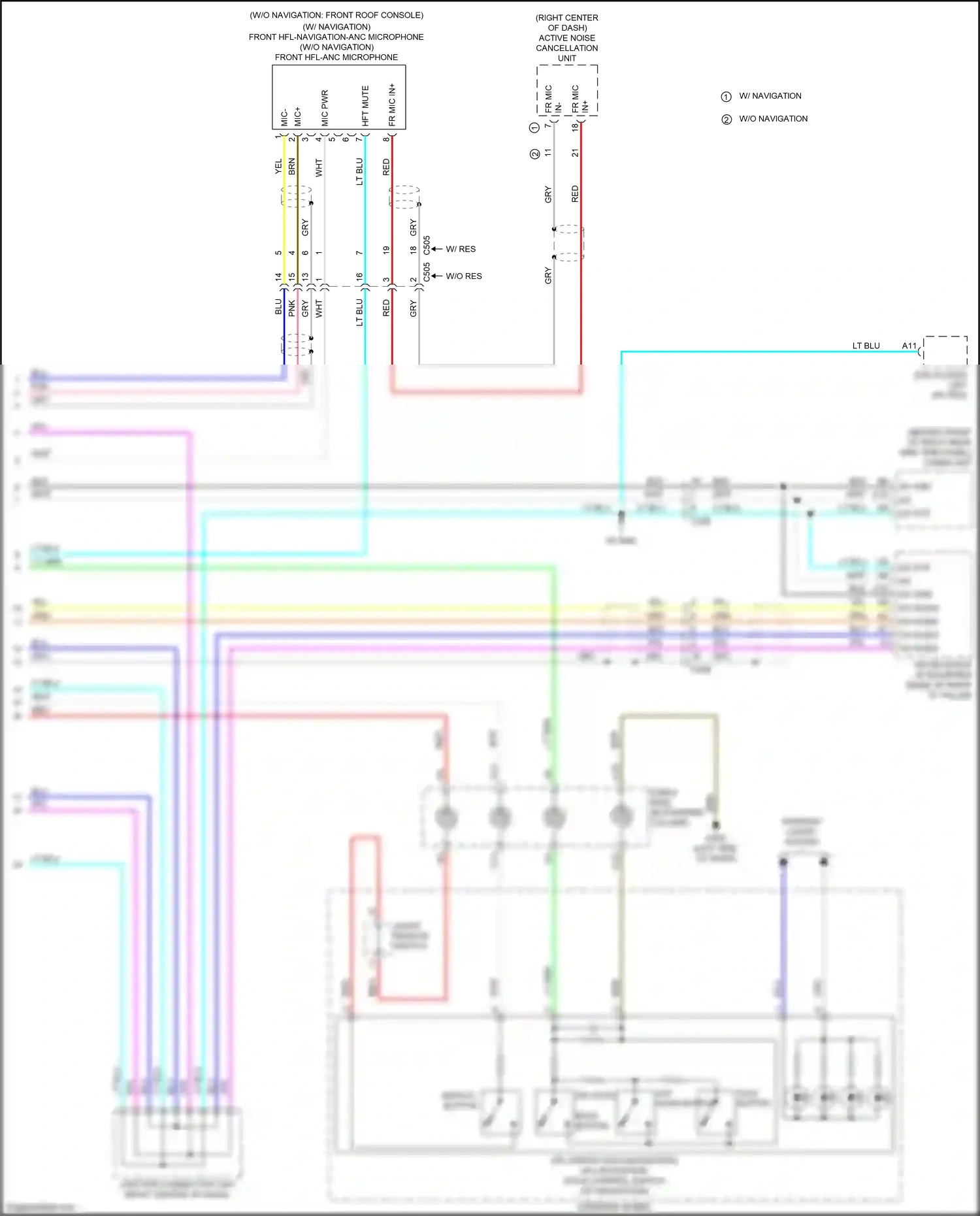 Wiring diagram red for Honda Odyssey V (2013-2017) (131 of 142)