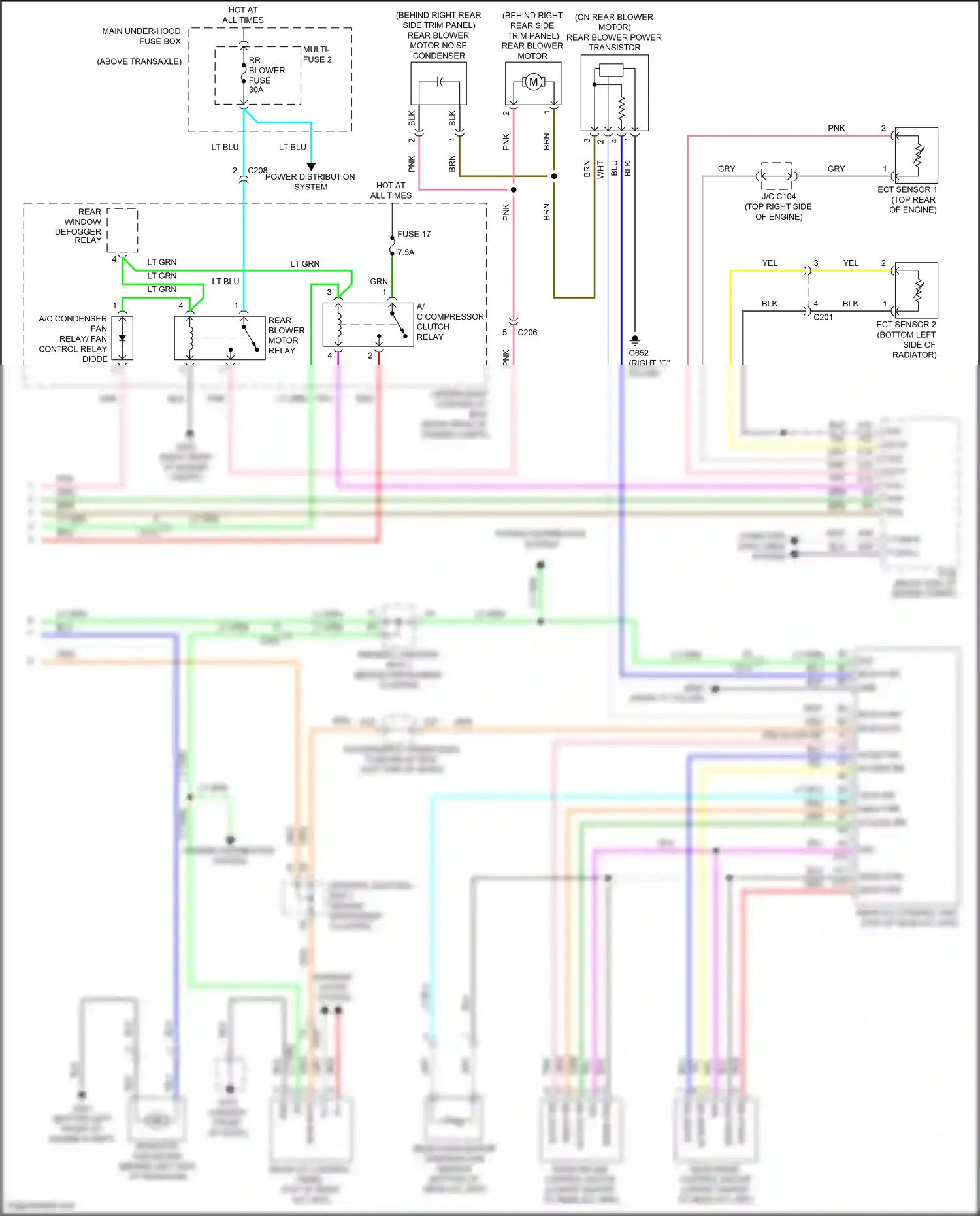 Wiring diagram red for Honda Odyssey V (2013-2017) (54 of 142)