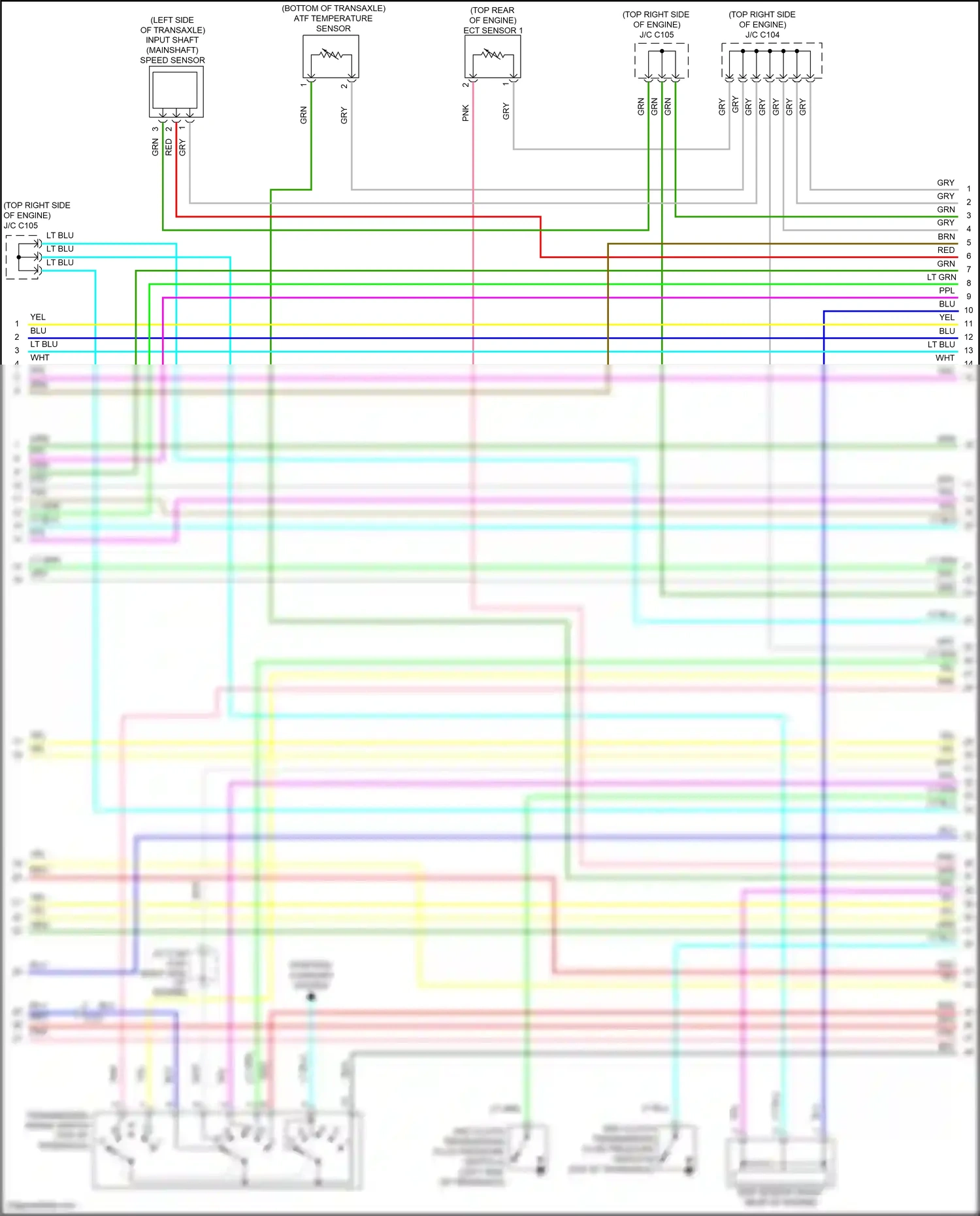 Wiring diagram tan for Honda Odyssey V (2013-2017) (8 of 12)
