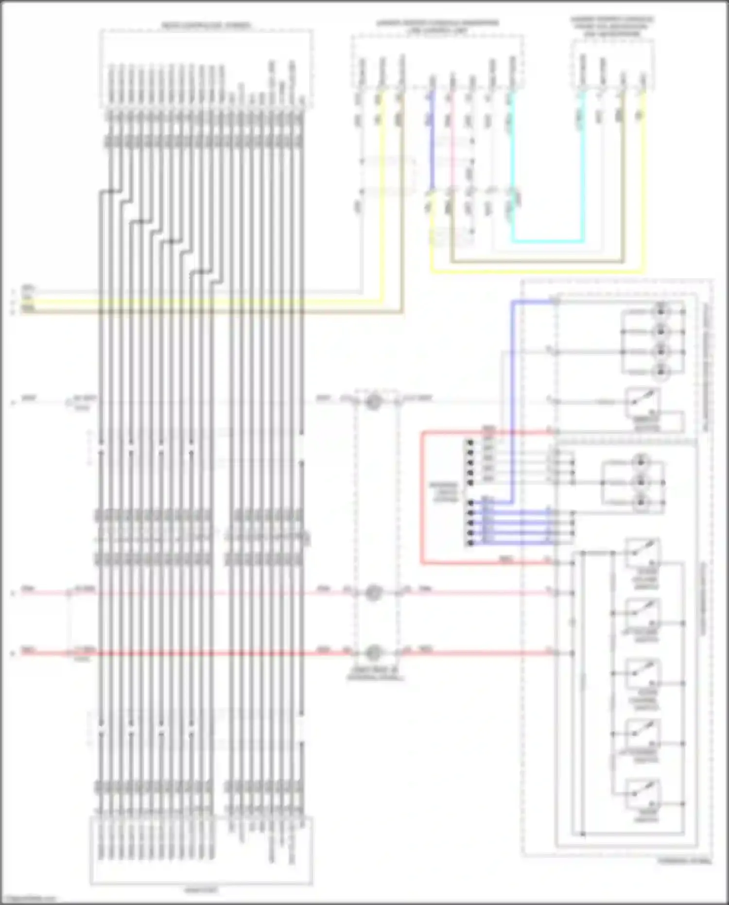 Wiring diagram tmds clock sh for Honda Odyssey V (2013-2017) (1 of 1)