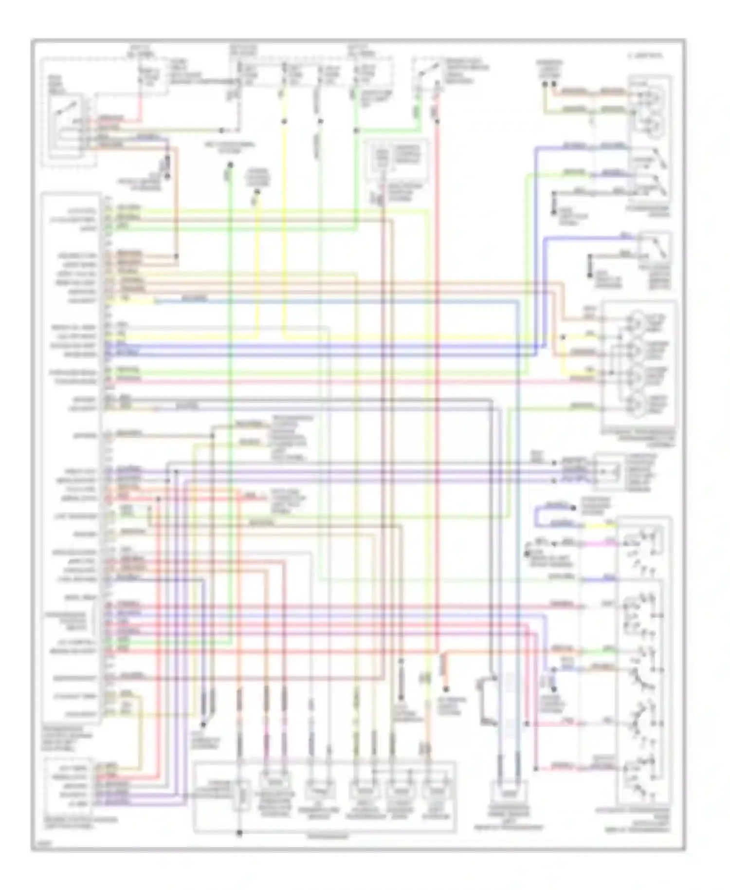 Passport Honda I (1993-1997): 3.2l, transmission circuit, late production