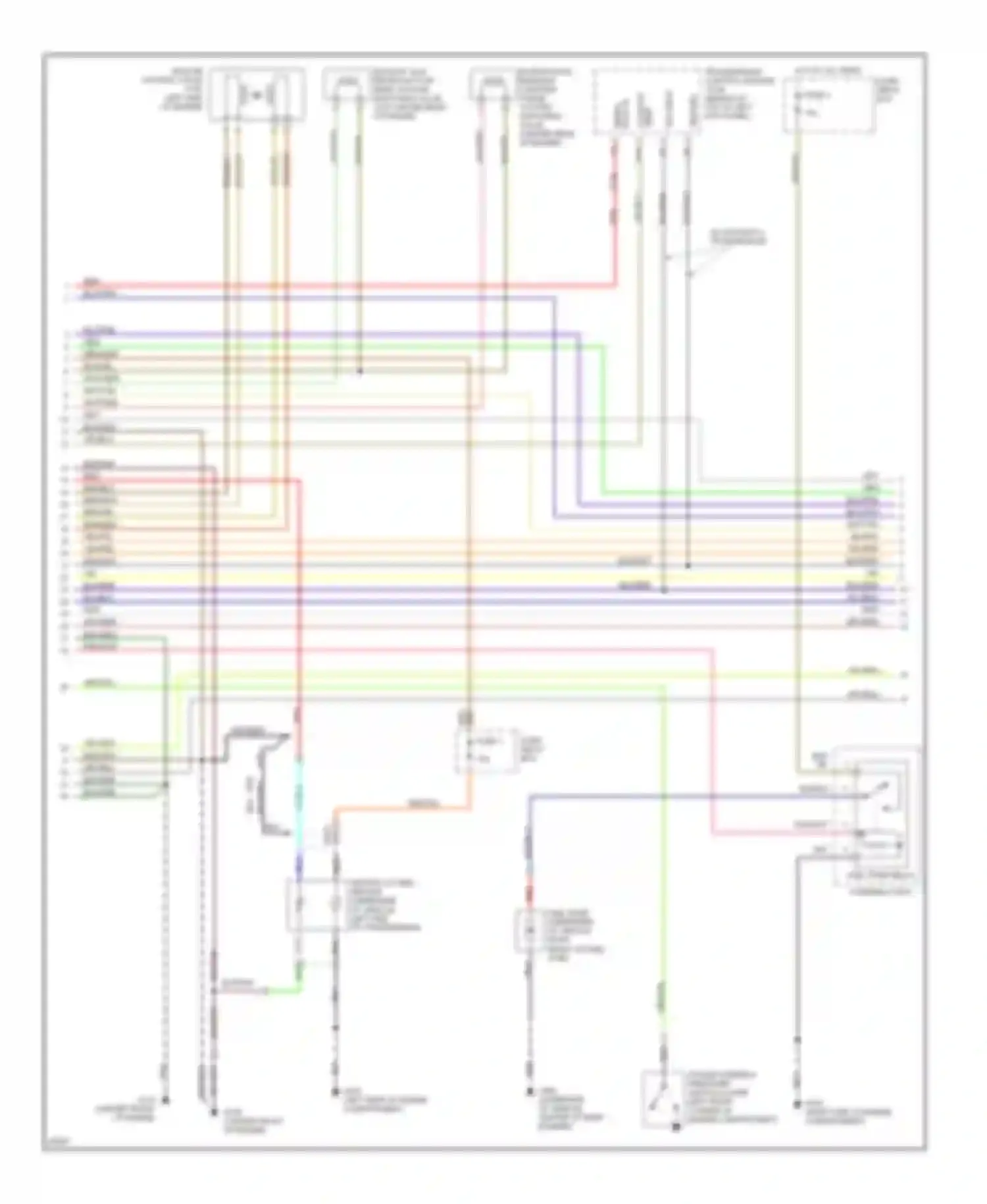Wiring diagram blk/pnk for Honda Passport I (1993-1997) (5 of 5)