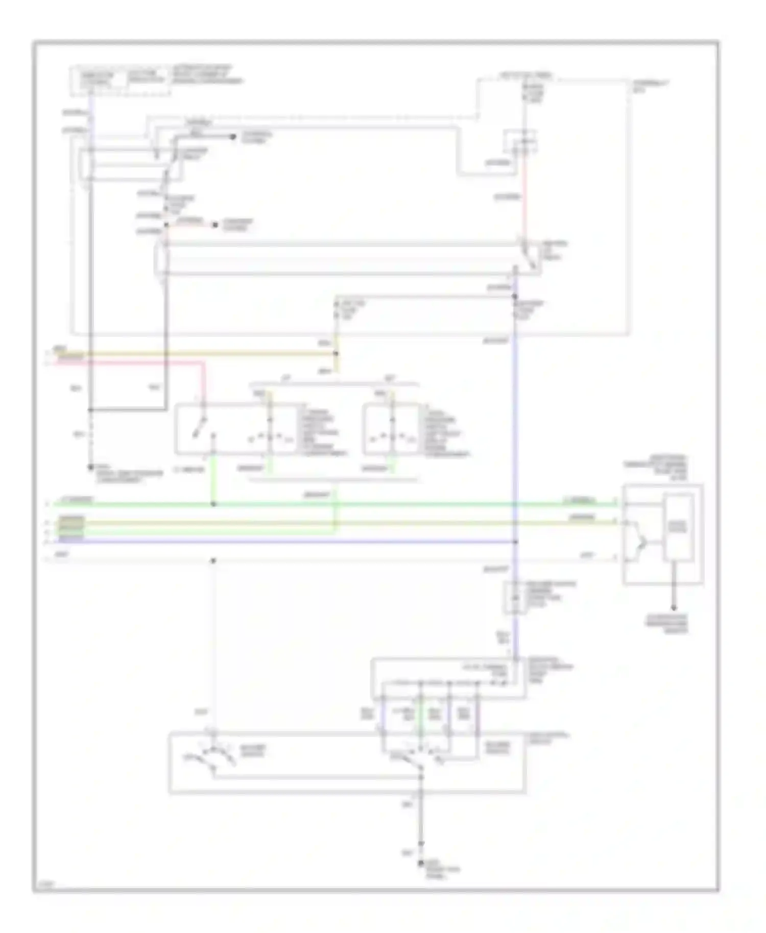 Wiring diagram lt grn/blk for Honda Passport I (1993-1997) (5 of 14)