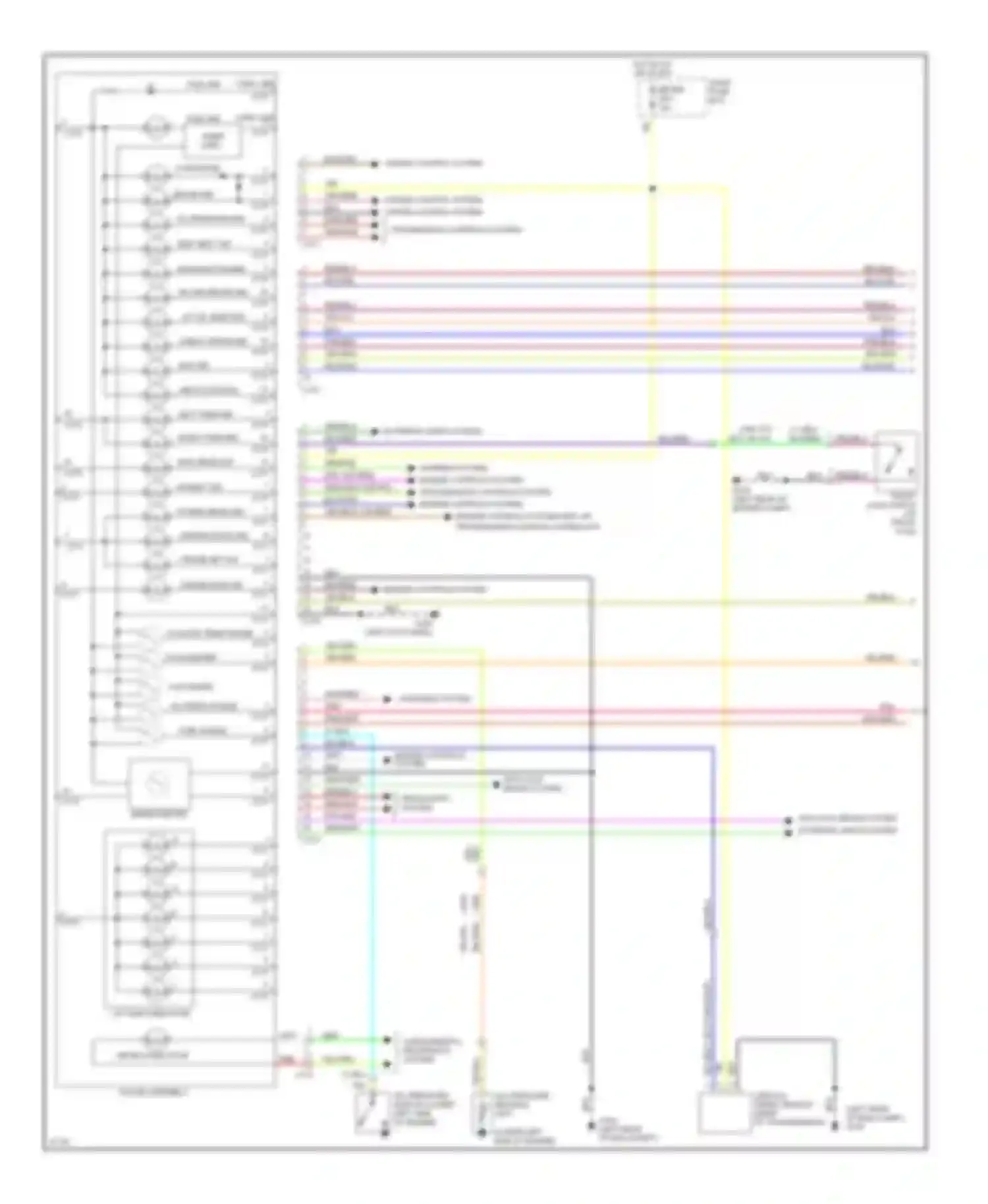 Wiring diagram red/blk for Honda Passport I (1993-1997) (4 of 18)