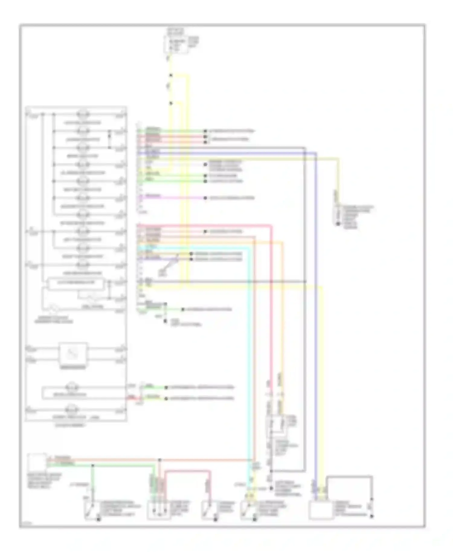 Wiring diagram right turn indicator for Honda Passport I (1993-1997) (1 of 1)