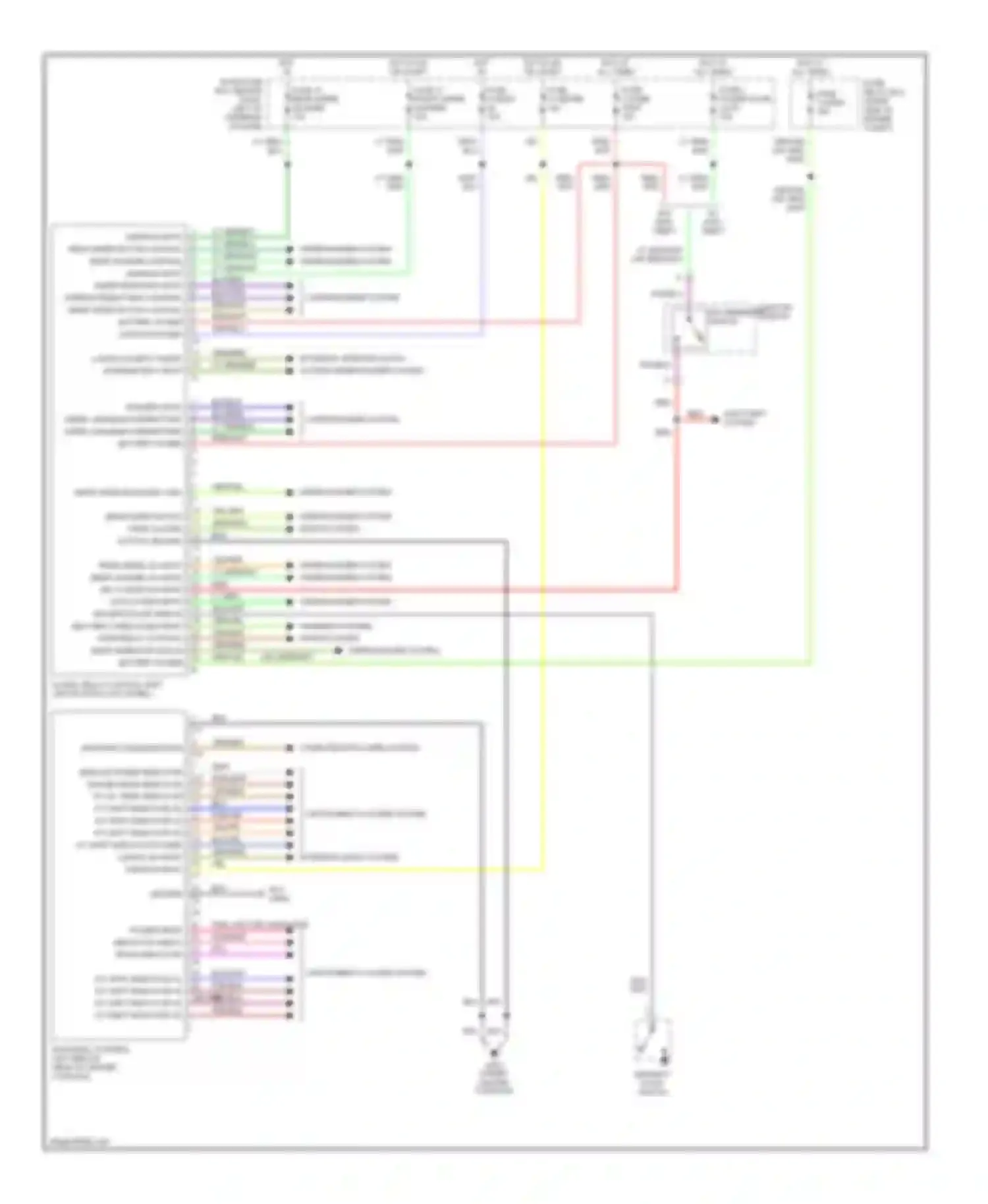 Passport Honda II (1997-2002): Body computer circuits