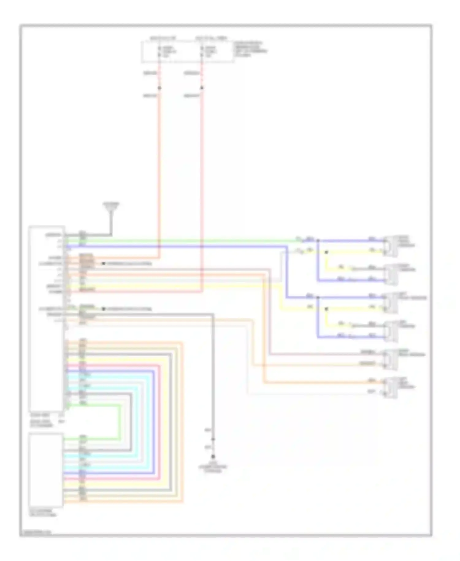 Passport Honda II (1997-2002): Radio circuits