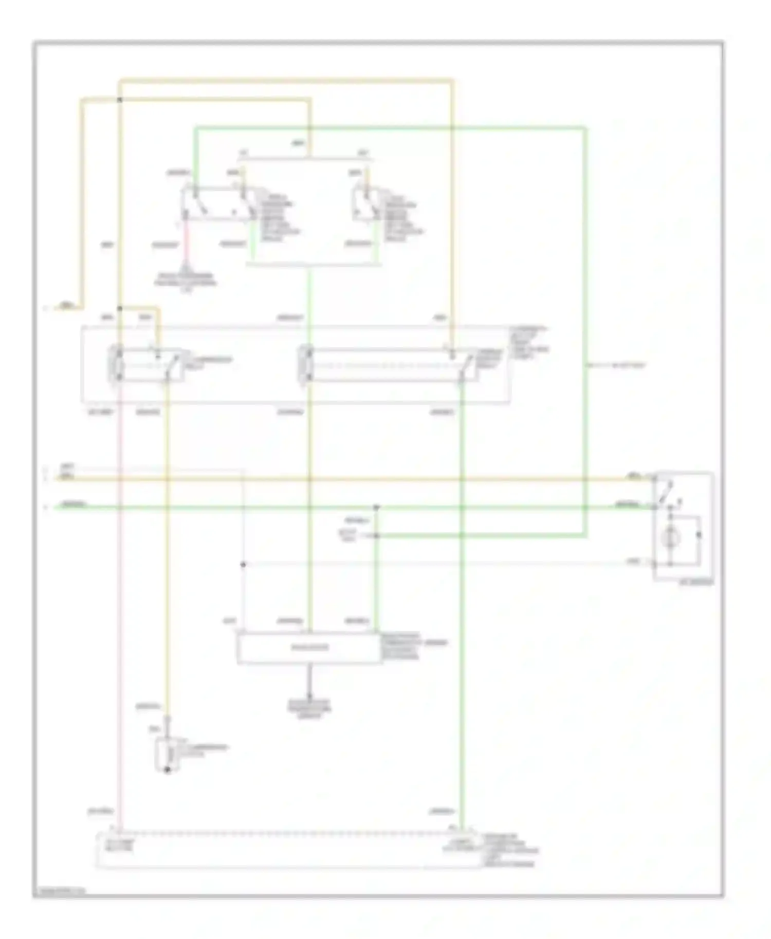 Wiring diagram solid state for Honda Passport II (1997-2002) (2 of 4)