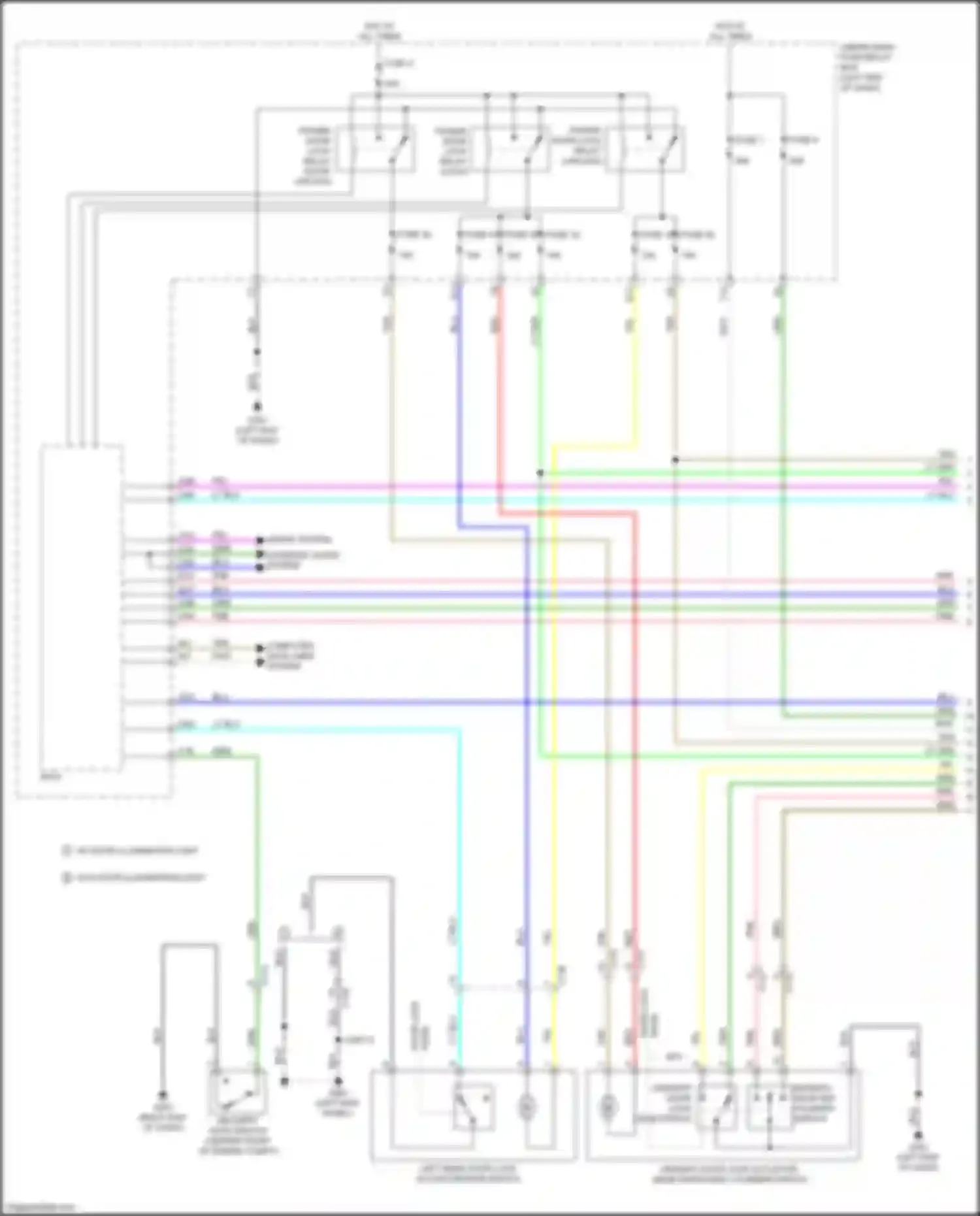Passport Honda III facelift (2021-2024): Anti-theft circuit (1 of 7)