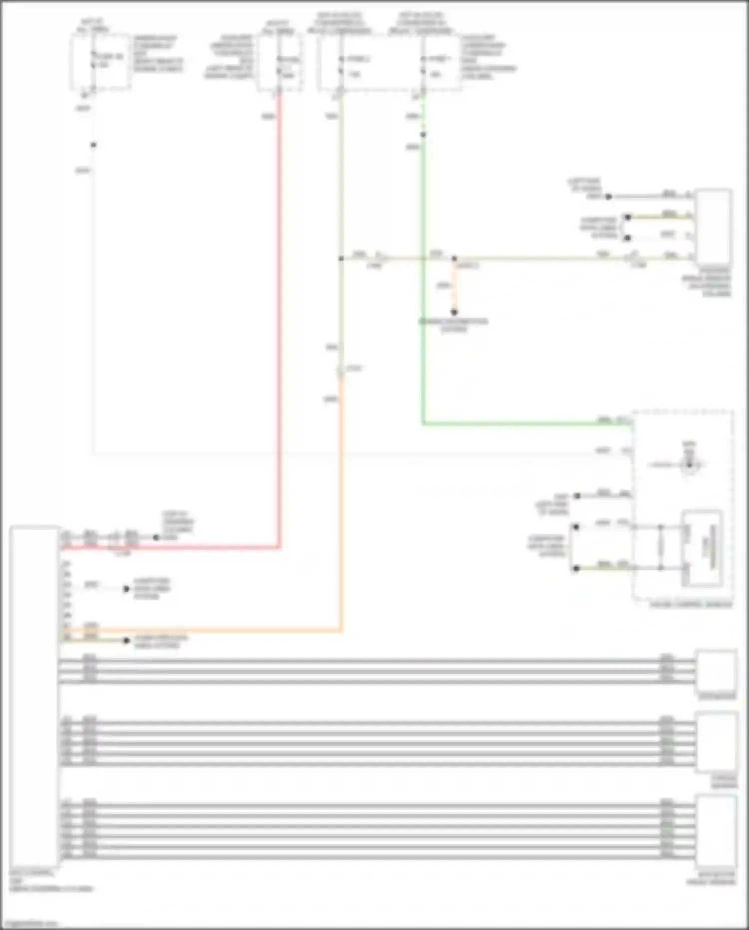 Passport Honda III facelift (2021-2024): Electronic power steering circuit