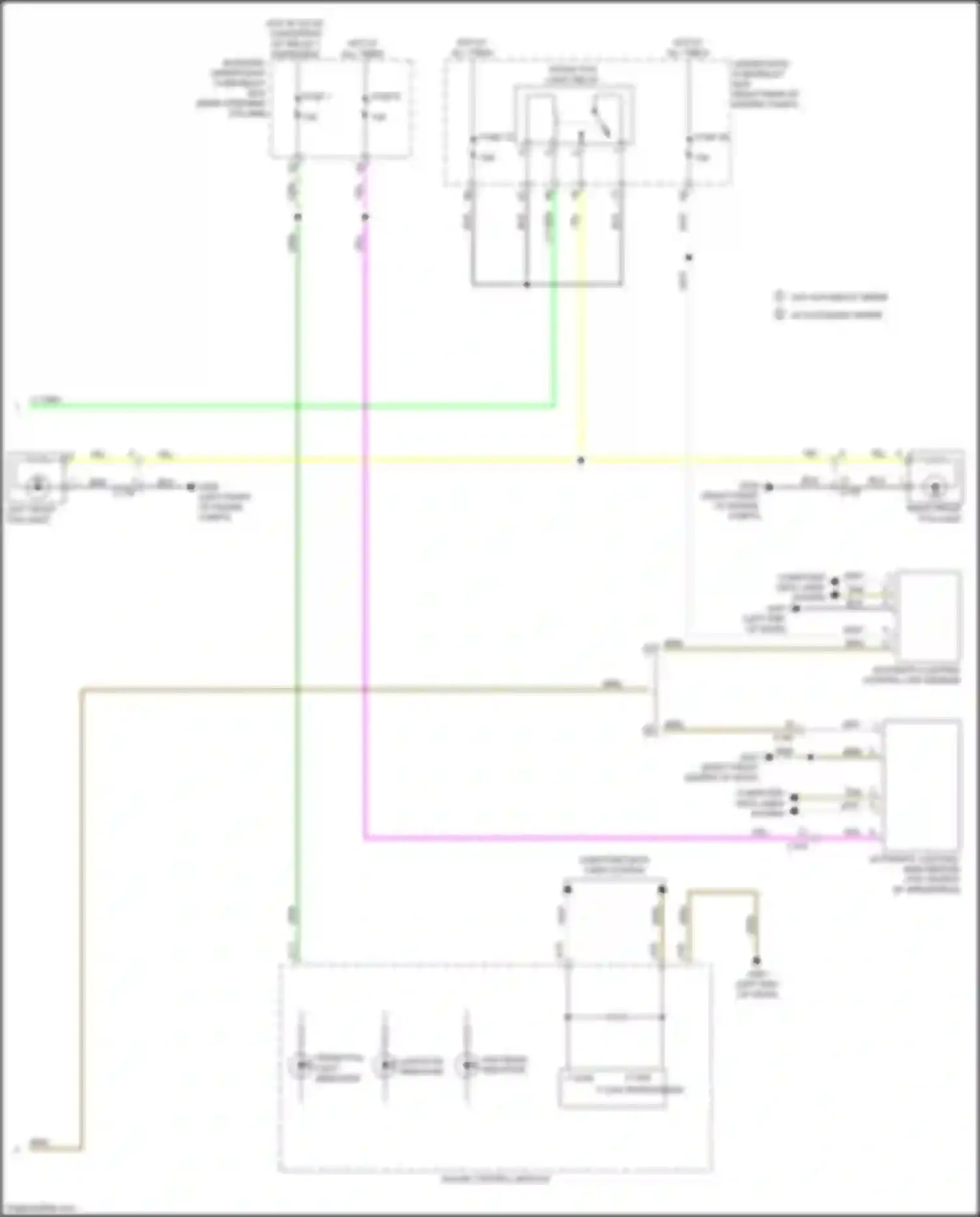 Passport Honda III facelift (2021-2024): Headlights circuit (2 of 2)