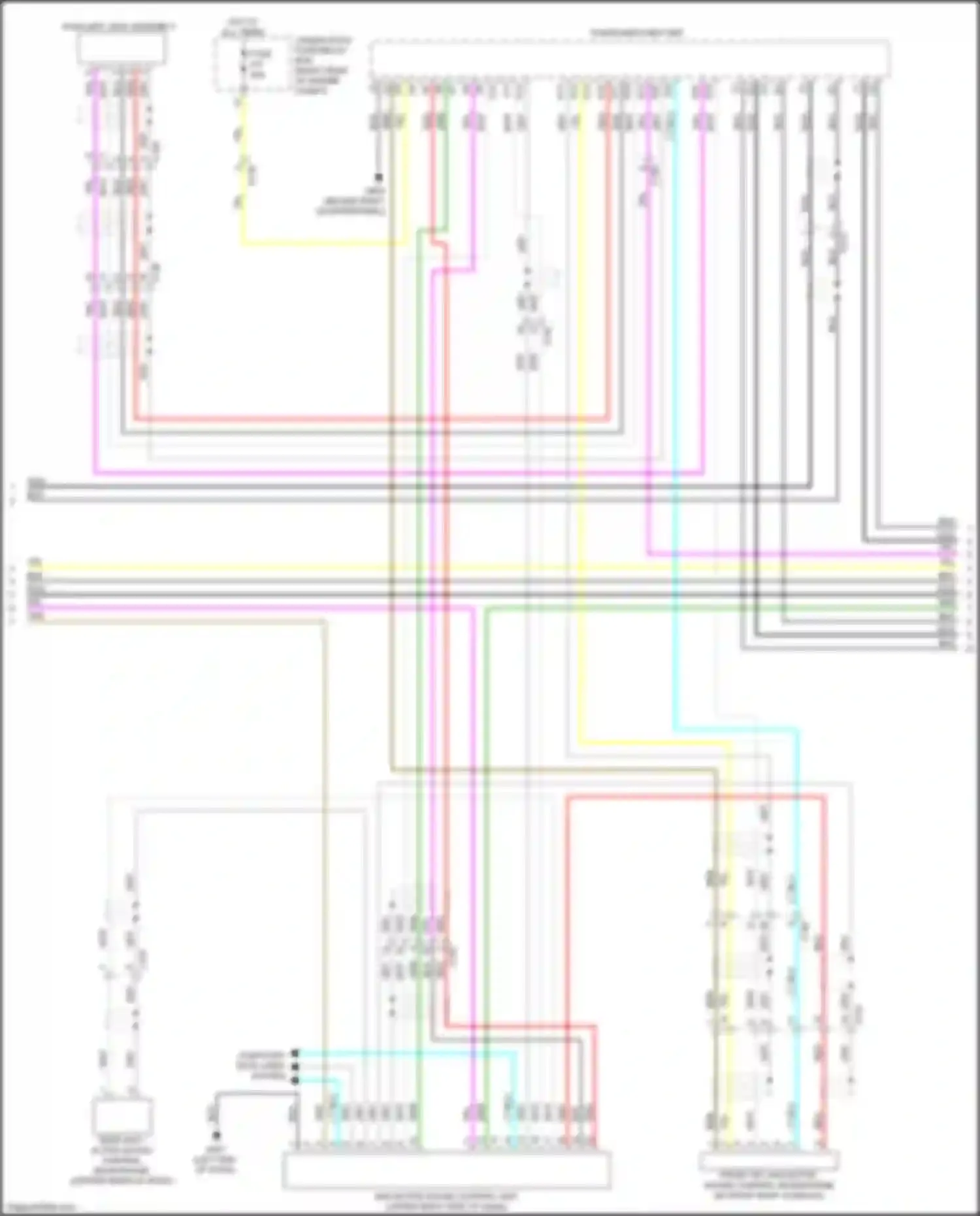 Passport Honda III facelift (2021-2024): Navigation circuit, 7 speakers (3 of 4)