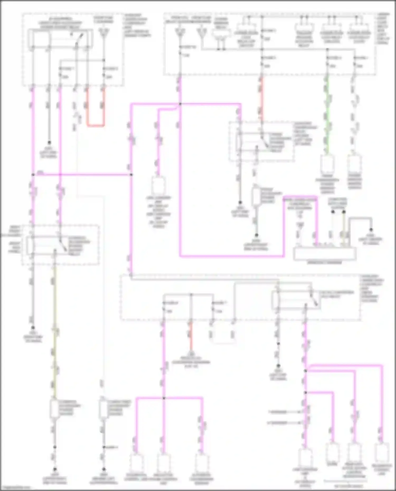 Passport Honda III facelift (2021-2024): Power distribution circuit (5 of 10)