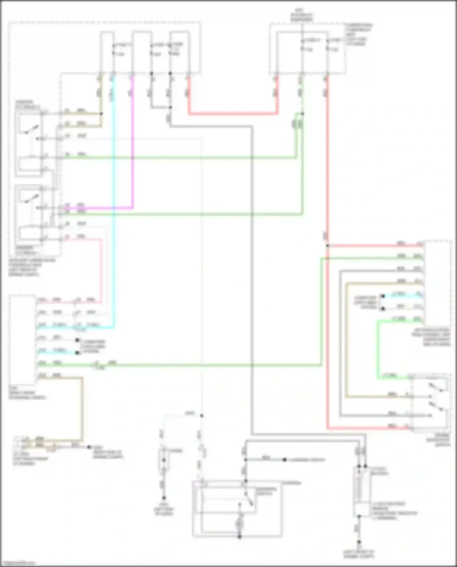Wiring diagram 12 volt battery for Honda Passport III facelift (2021-2024) (4 of 4)