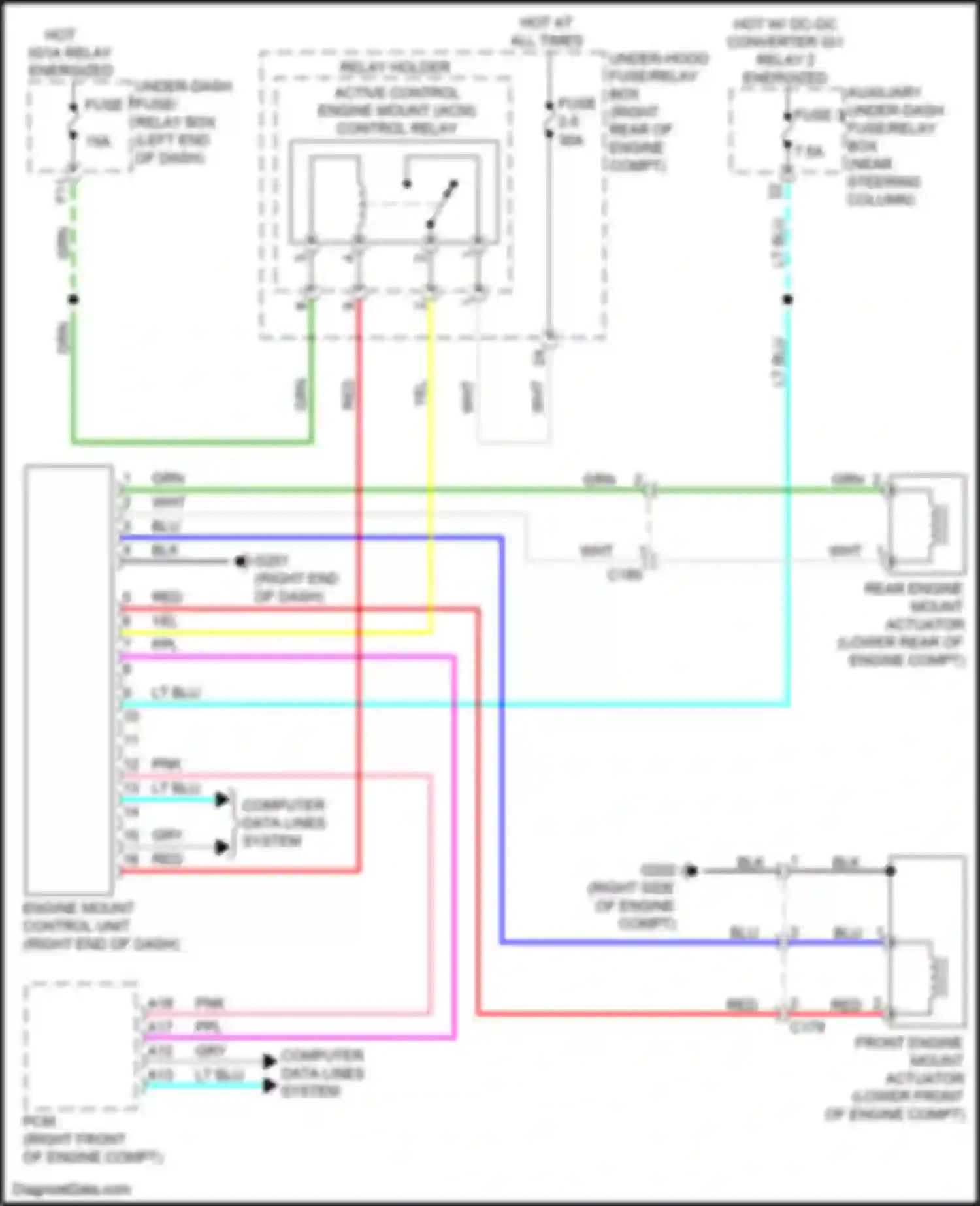 Wiring diagram blk for Honda Passport III facelift (2021-2024) (81 of 129)