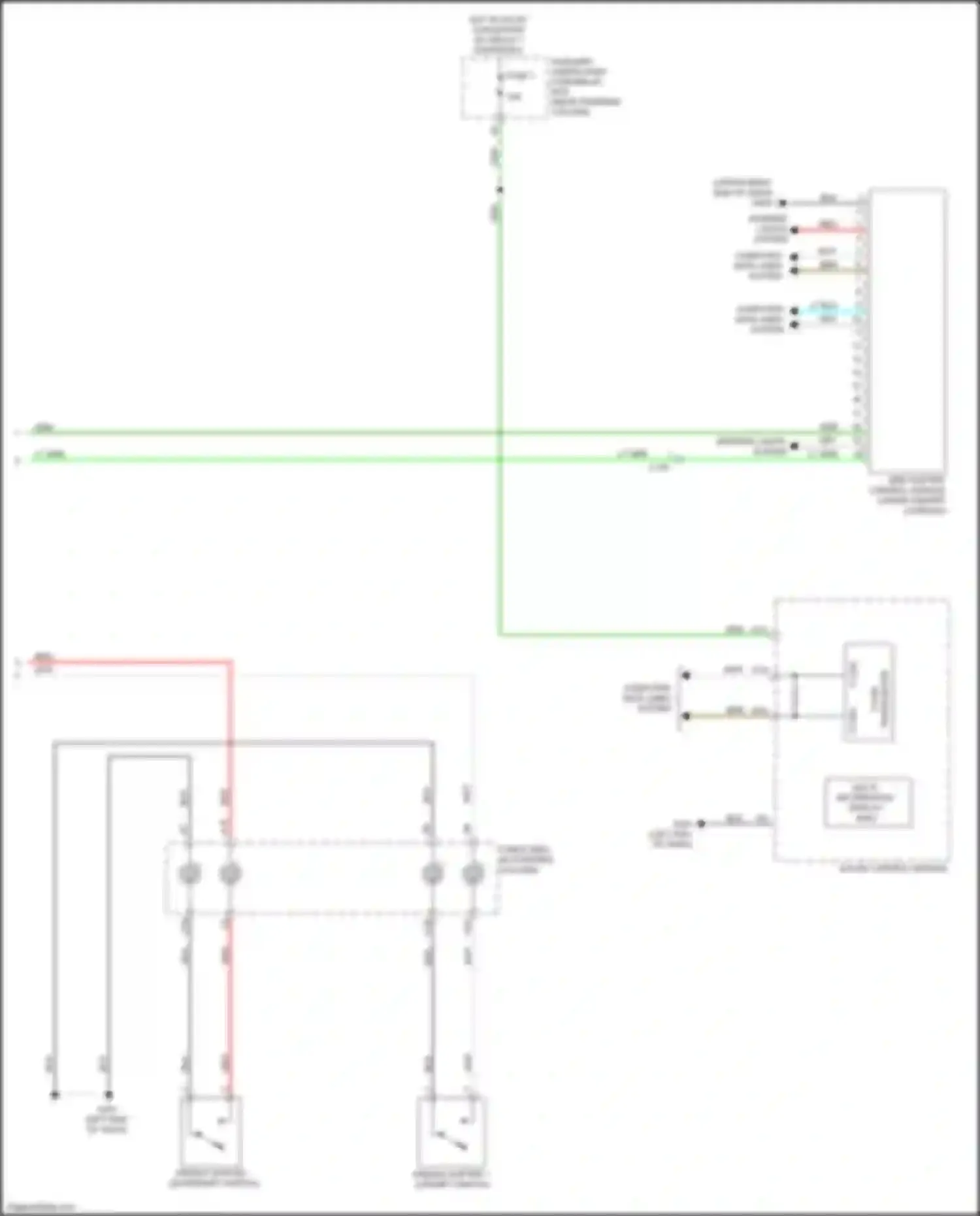 Wiring diagram computer data lines system for Honda Passport III facelift (2021-2024) (73 of 78)
