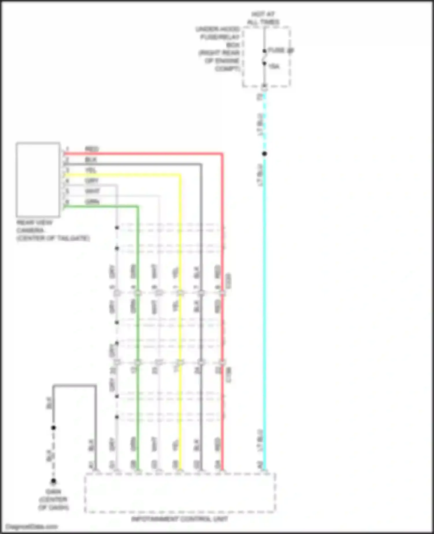 Wiring diagram fuse 29 for Honda Passport III facelift (2021-2024) (19 of 23)
