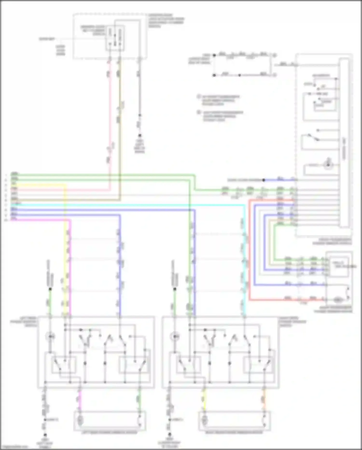 Wiring diagram joint 8 for Honda Passport III facelift (2021-2024) (8 of 8)