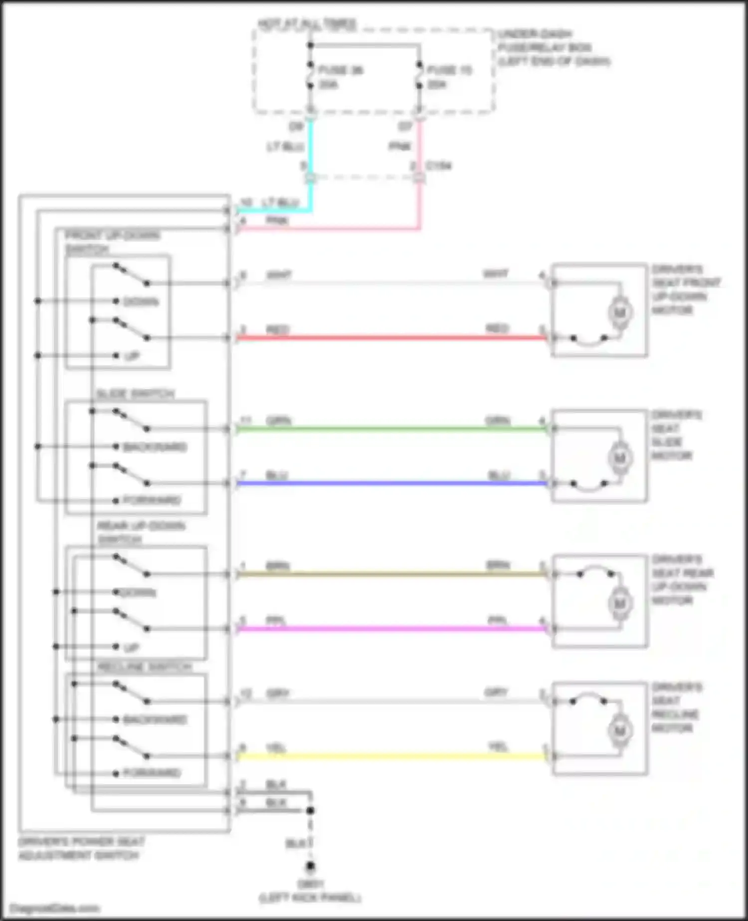Wiring diagram red for Honda Passport III facelift (2021-2024) (41 of 109)