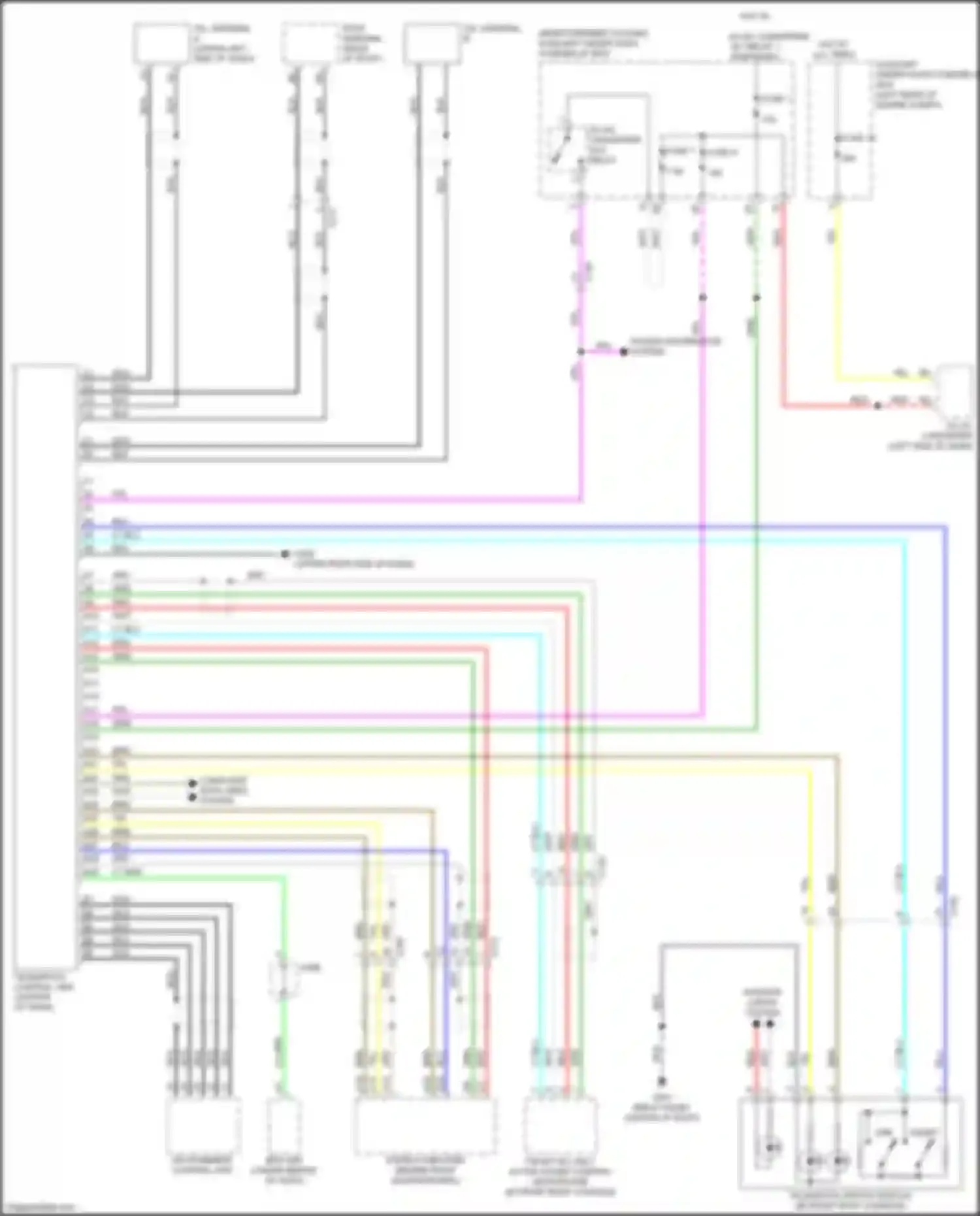 Wiring diagram red for Honda Passport III facelift (2021-2024) (90 of 109)
