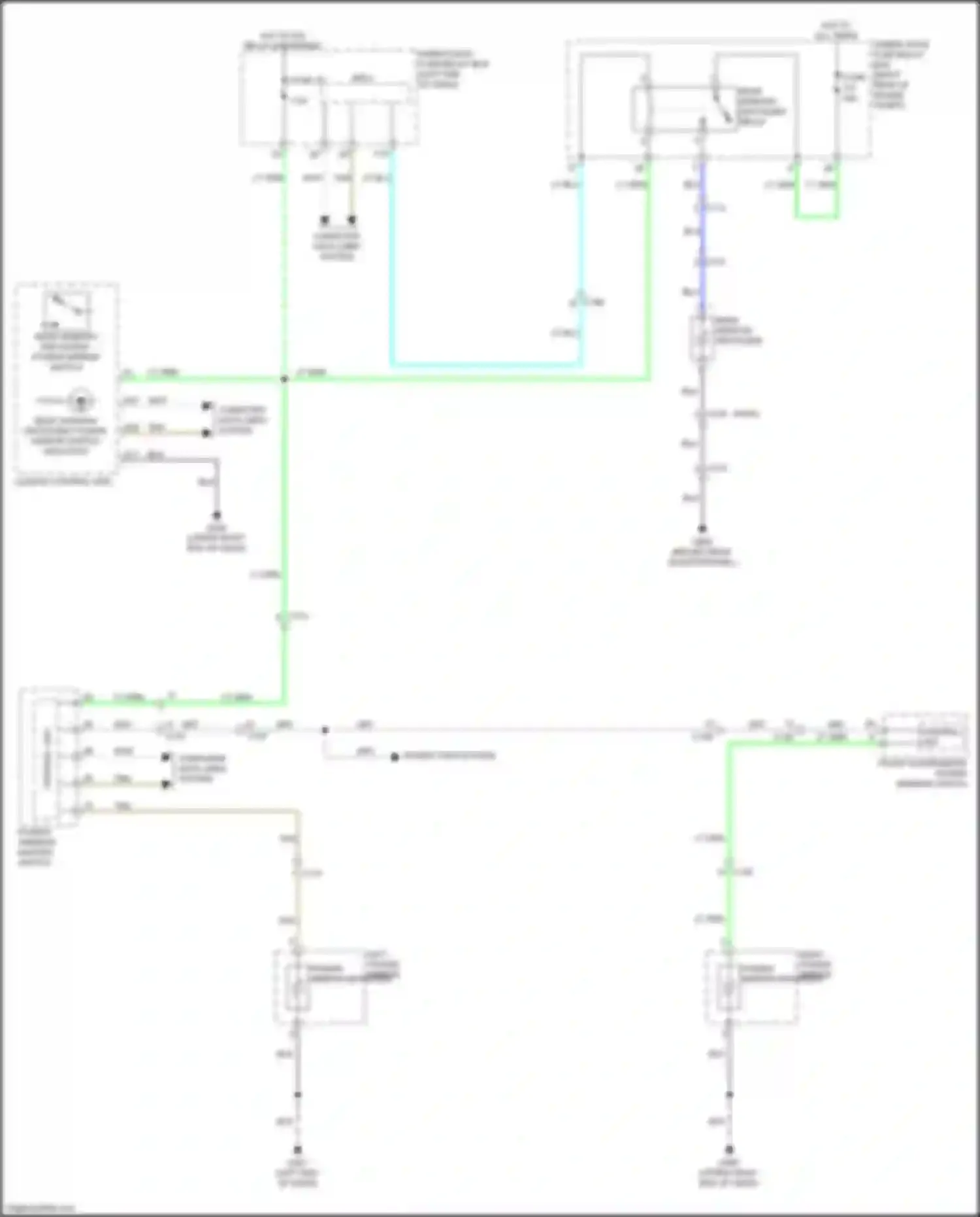 Wiring diagram under-dash fuse/relay box for Honda Passport III facelift (2021-2024) (49 of 61)
